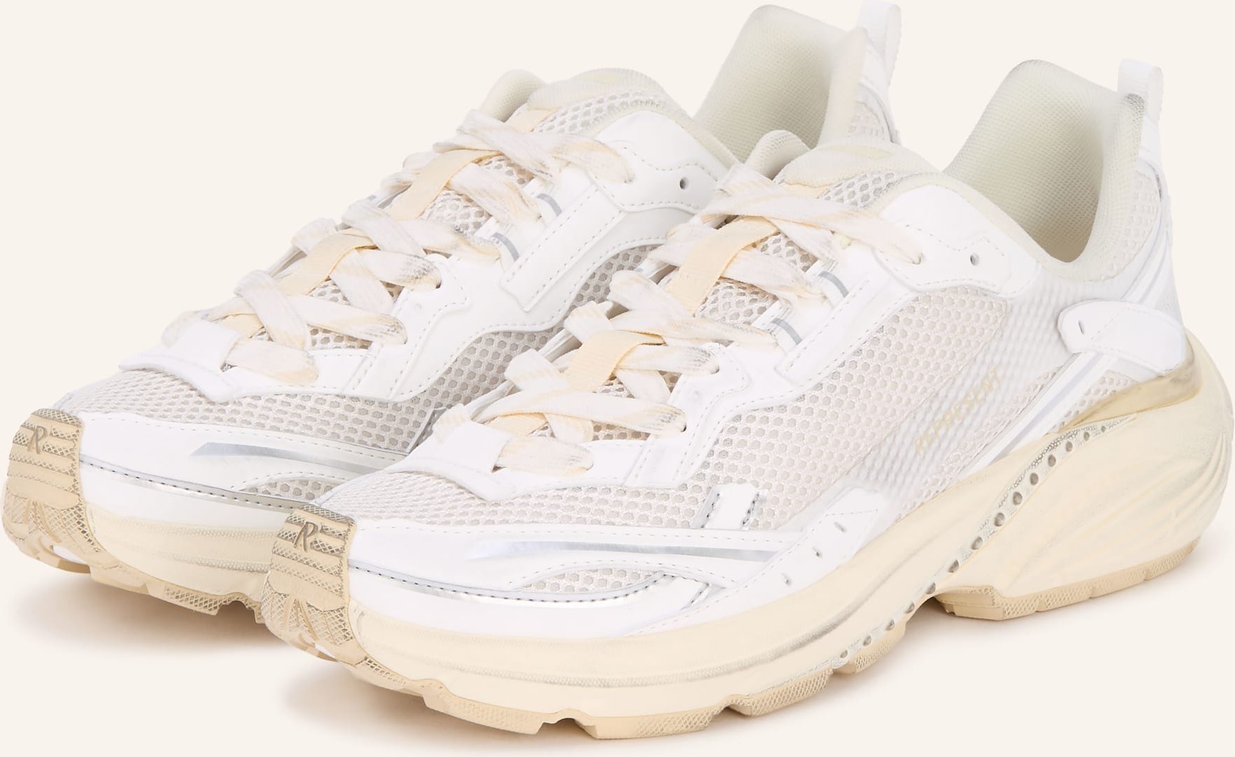 Represent Sneaker Storm Torn weiss