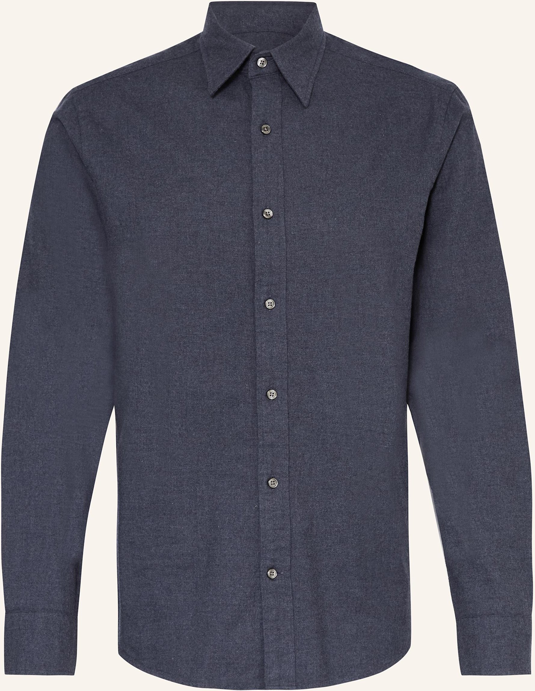 Thumbnail - Gant Flanellhemd Regular Fit blau