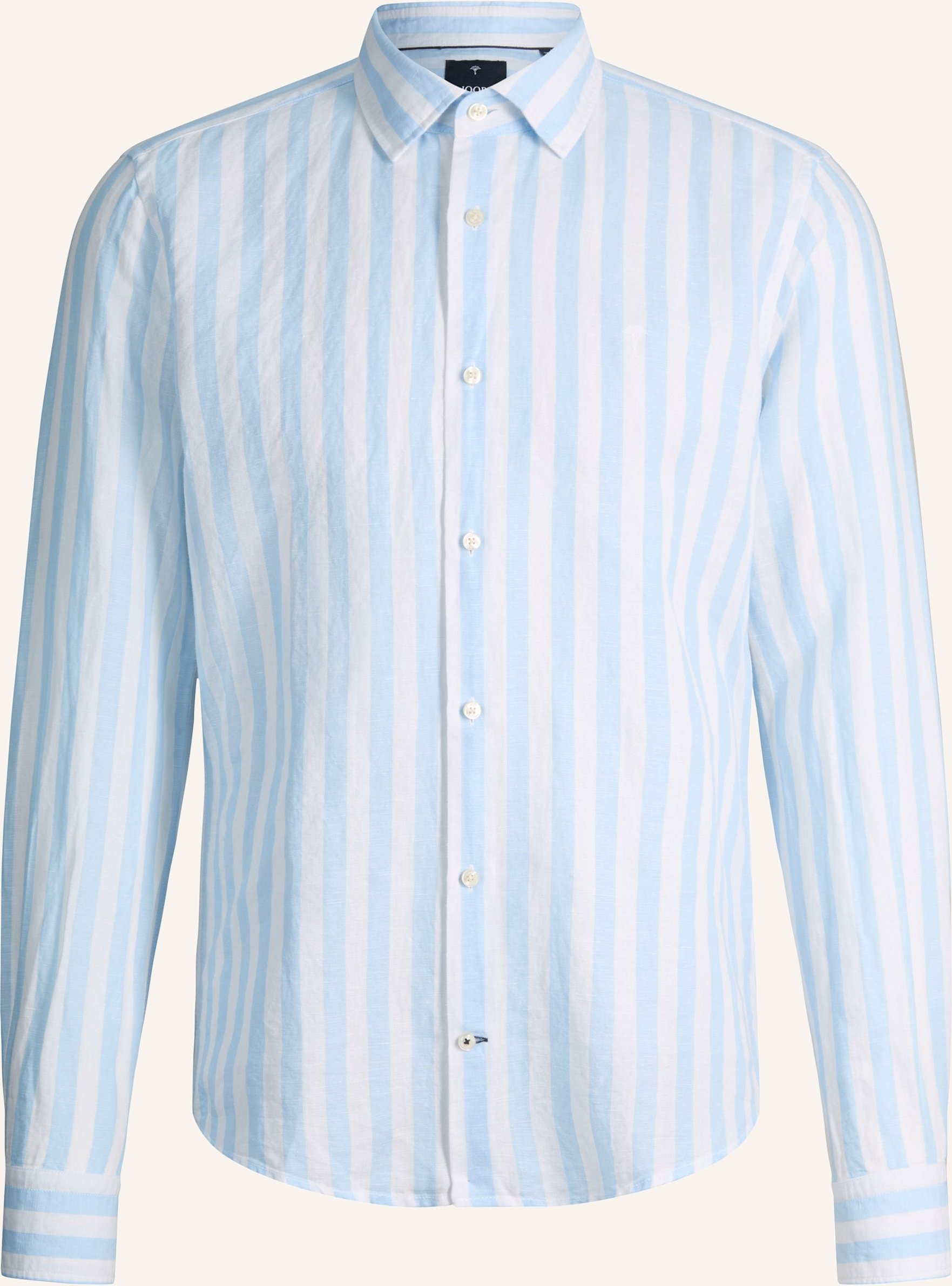 Joop! Hemd Pit Slim Fit Mit Leinen blau