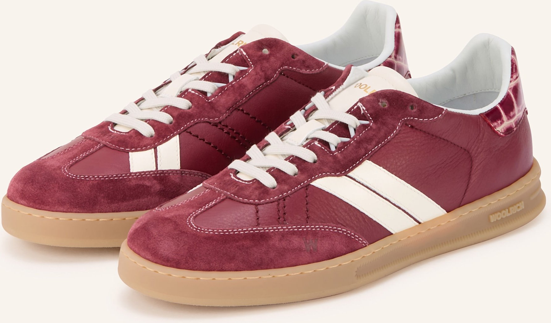 Thumbnail - Woolrich Sneaker rot