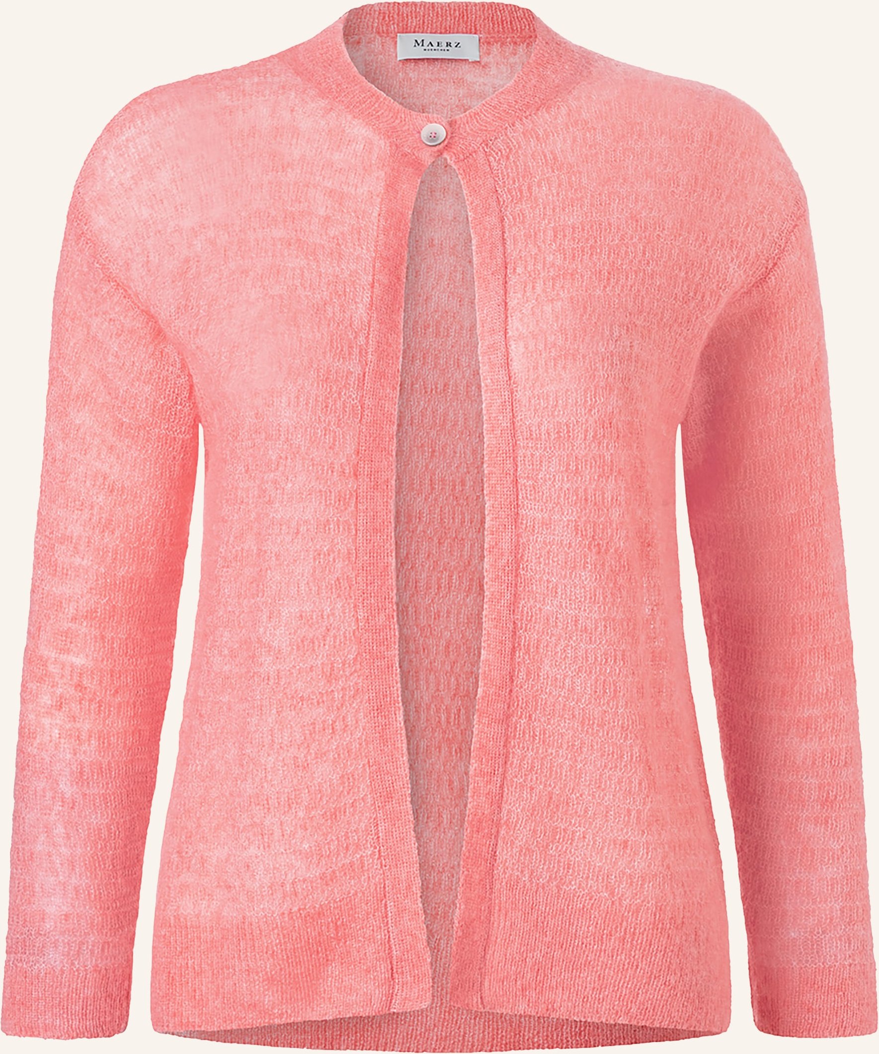 Maerz Muenchen Strickjacke Mit Alpaka pink