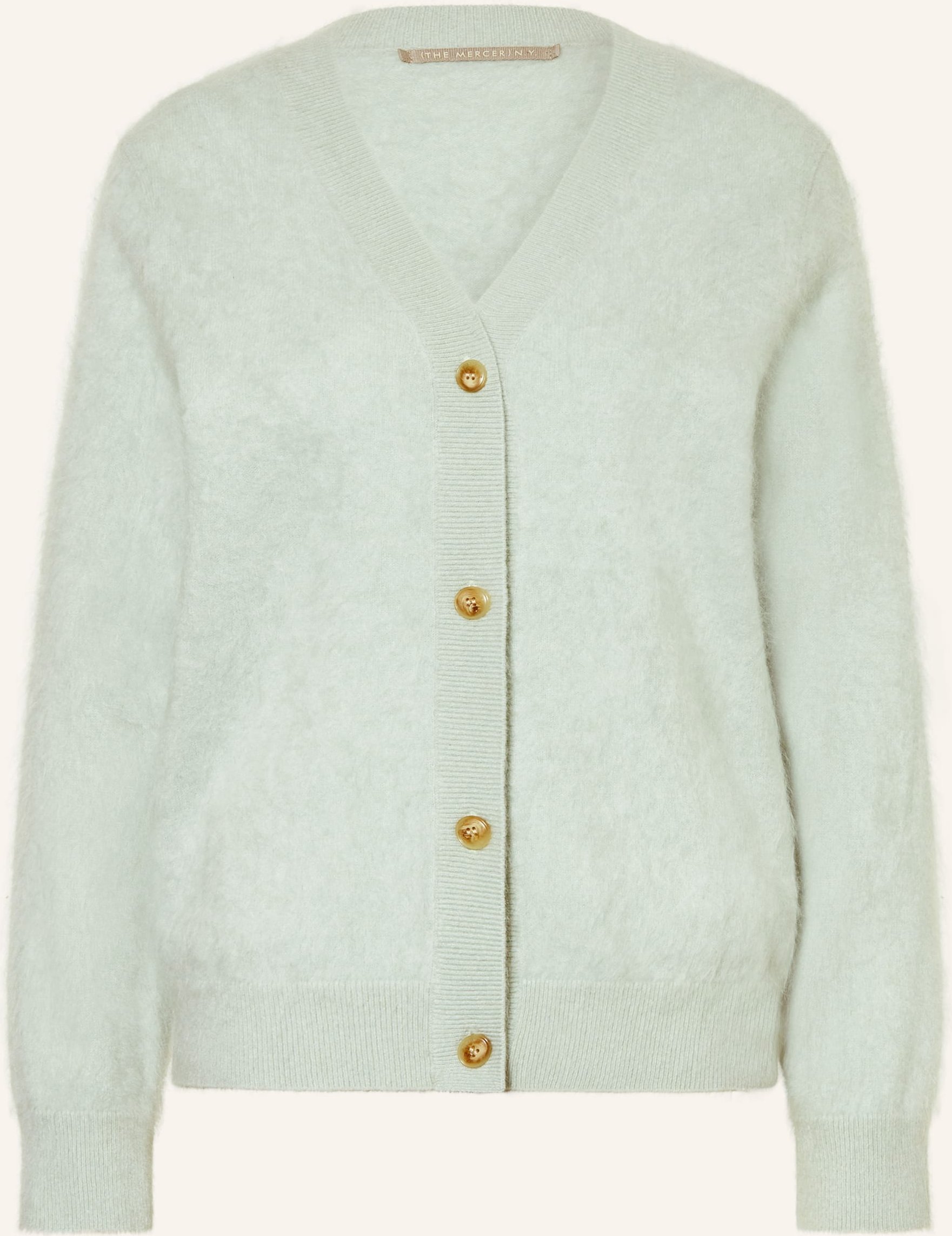 (The Mercer) N.Y. Strickjacke Aus Cashmere gruen