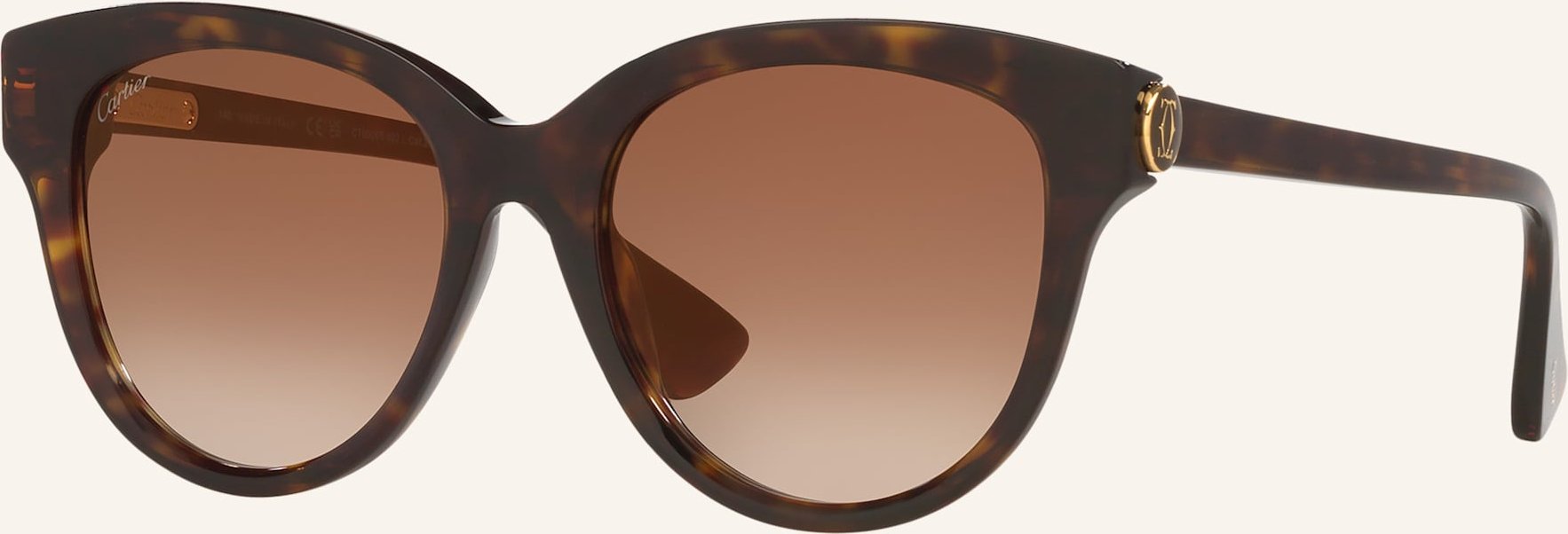 Cartier Sonnenbrille 6L001769 braun