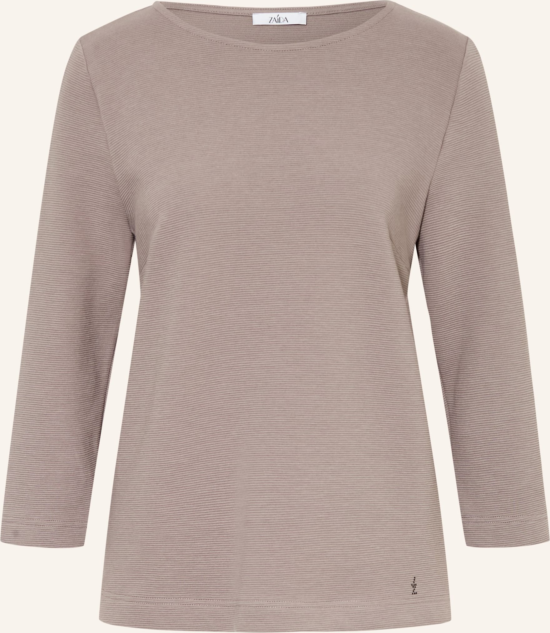 Zaída Shirt Mit 3/4-Arm beige