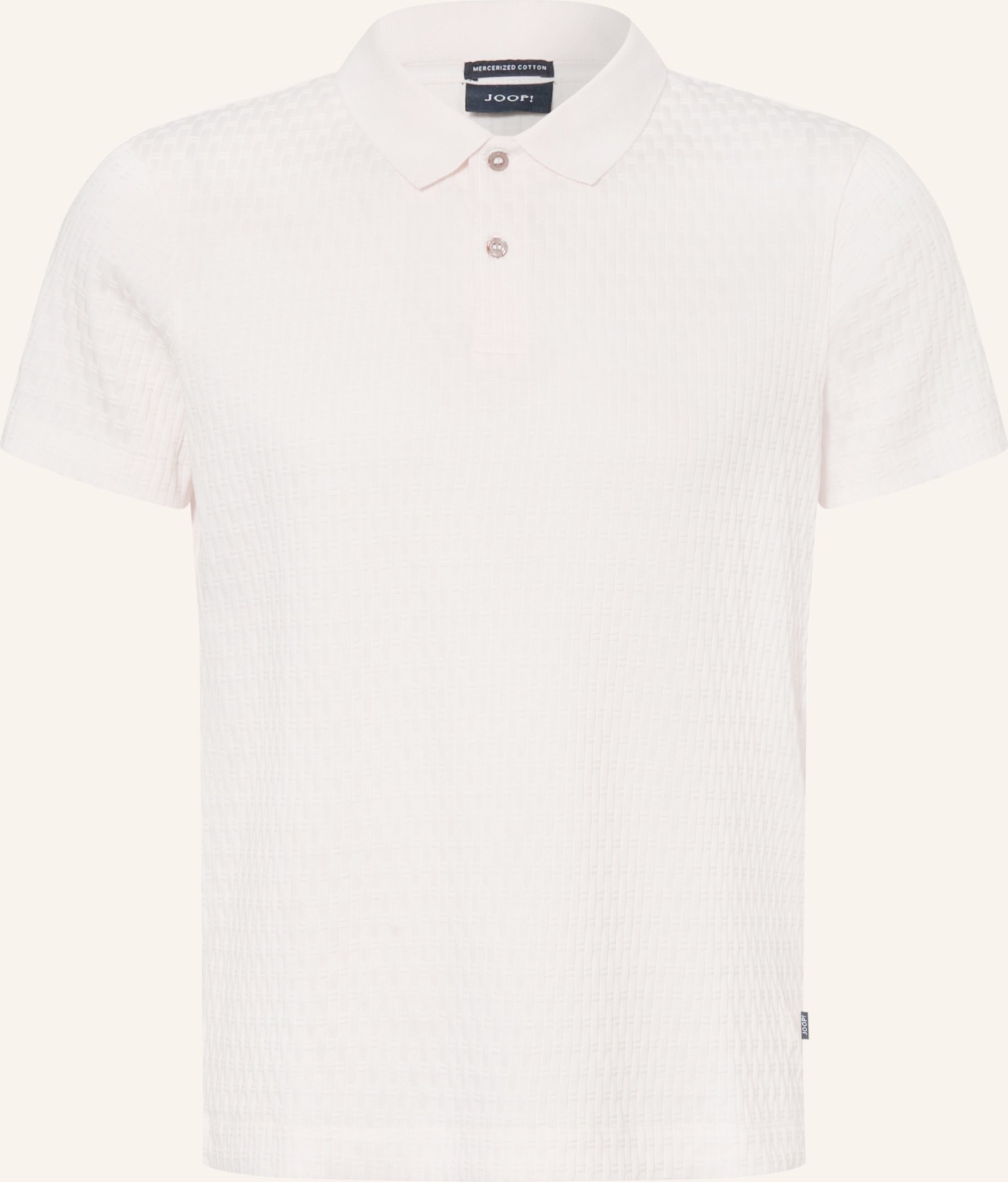 Joop! Strick-Poloshirt Jorge weiss
