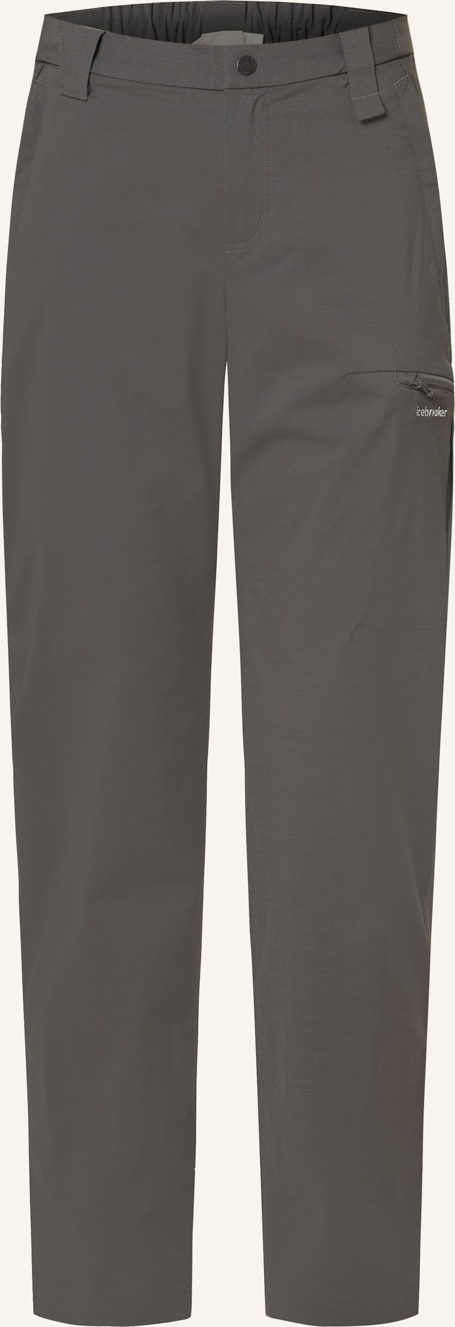 Icebreaker Trekkinghose Elevation grau