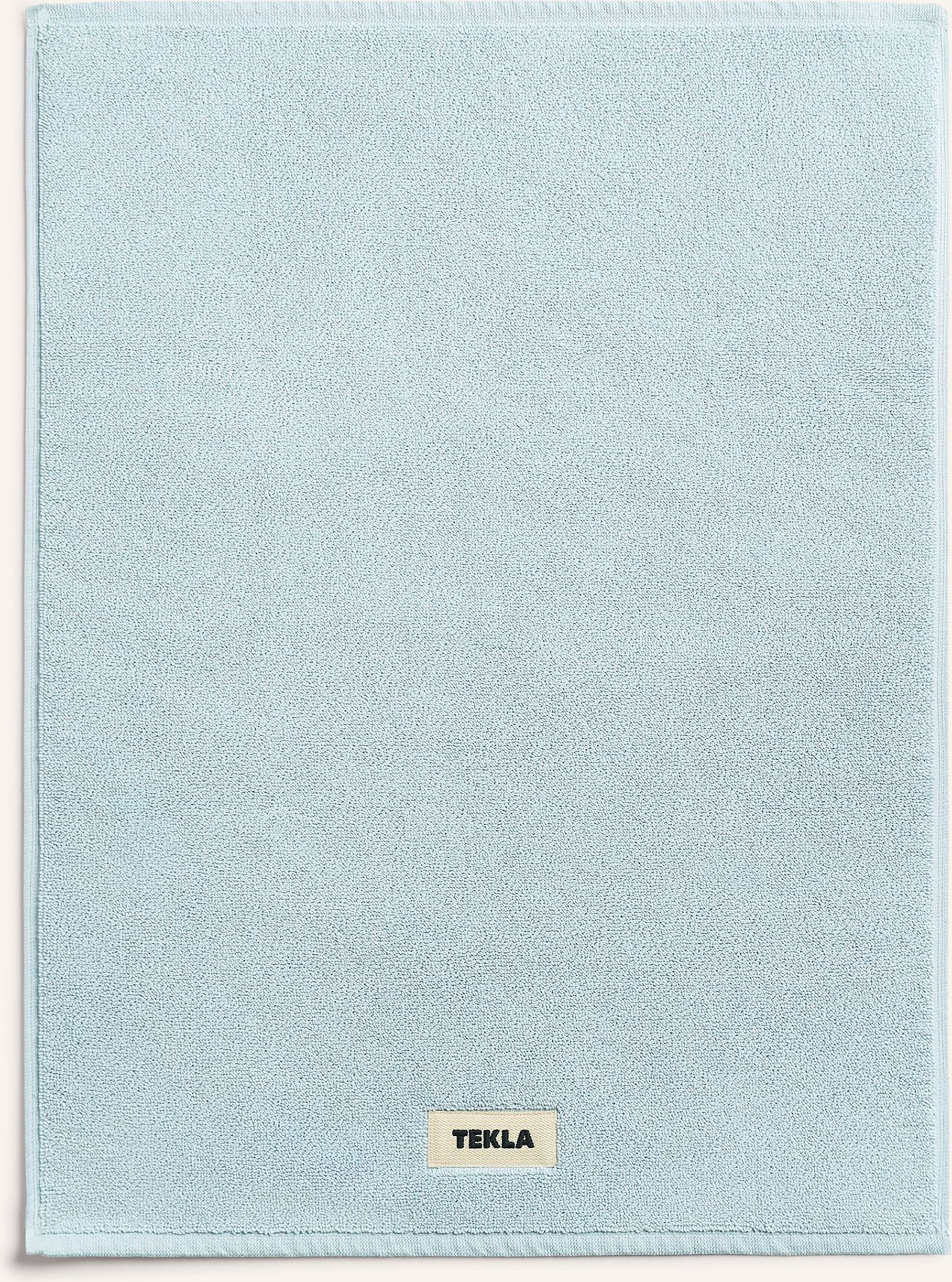 Tekla Badematte blau