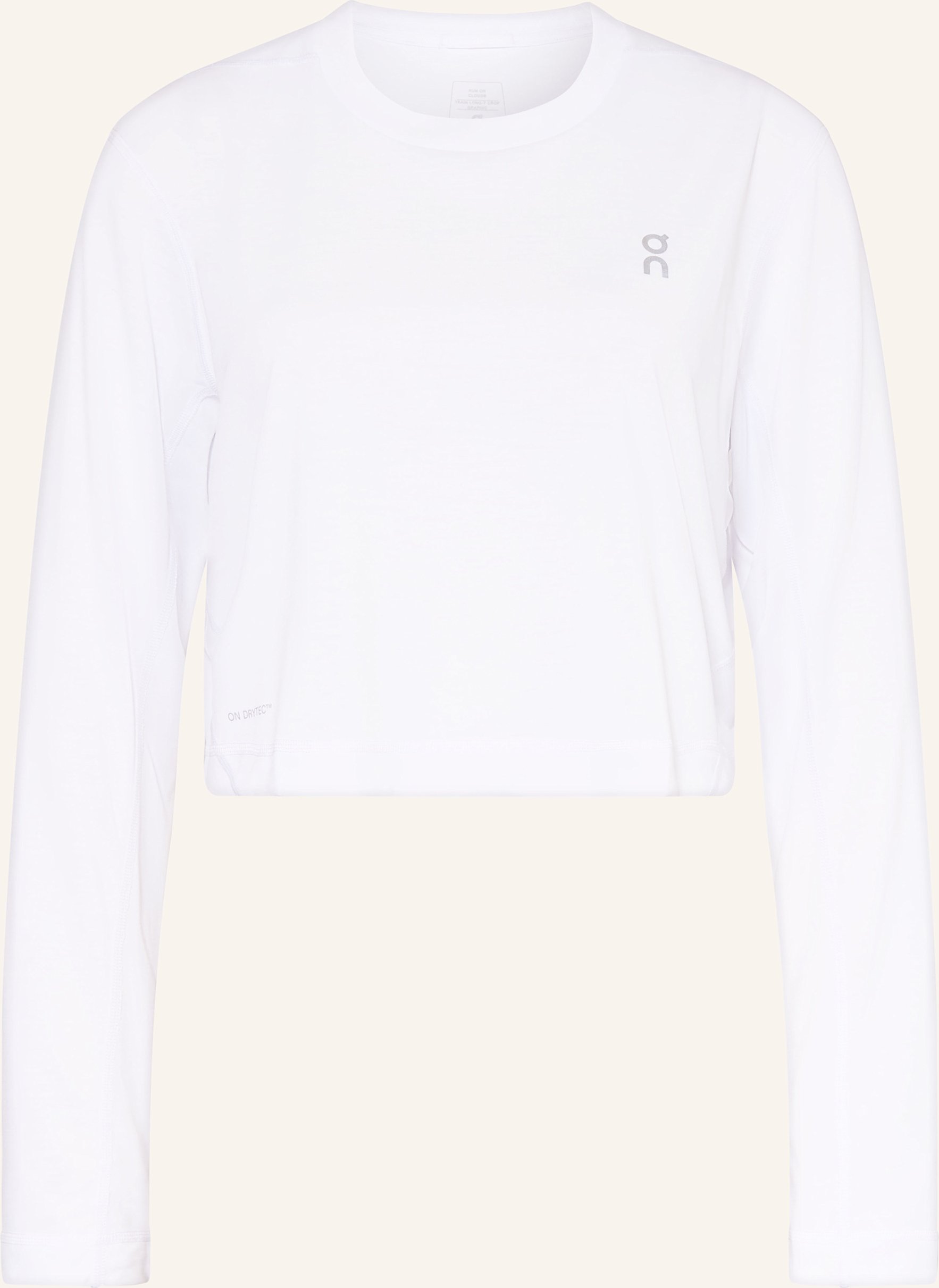 Thumbnail - On Longsleeve Train-T Crop Graphic weiss