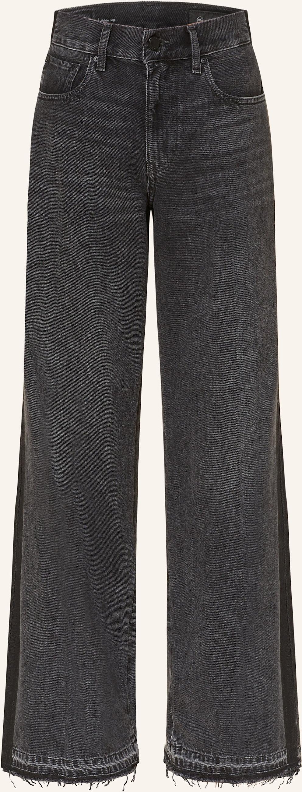 Thumbnail - Ag Jeans Wide Leg Jeans Hyeres schwarz
