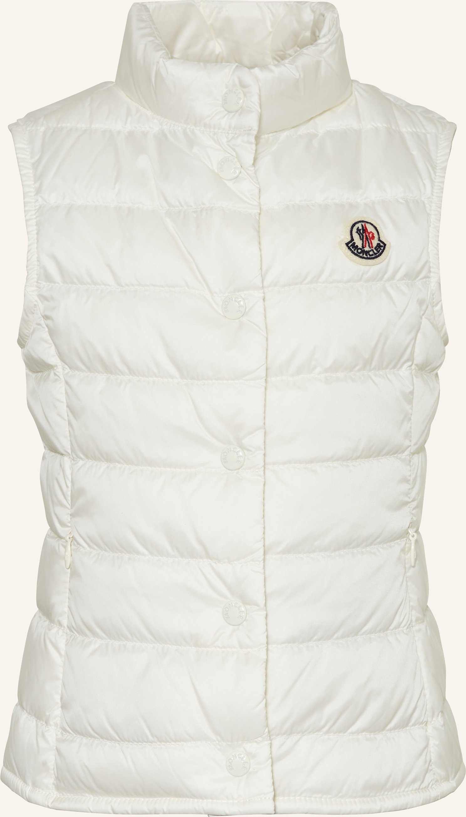 Moncler Enfant Daunenweste Liane weiss