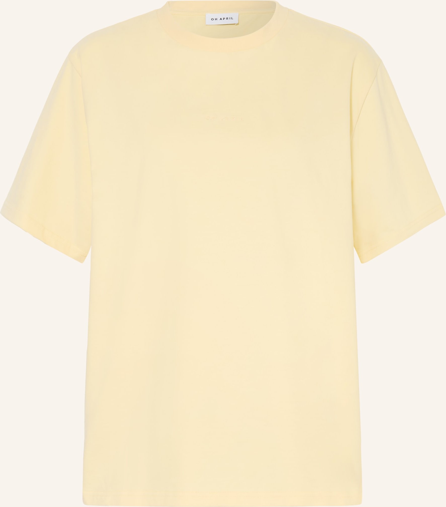 Oh April Oversized-Shirt Pancake gelb
