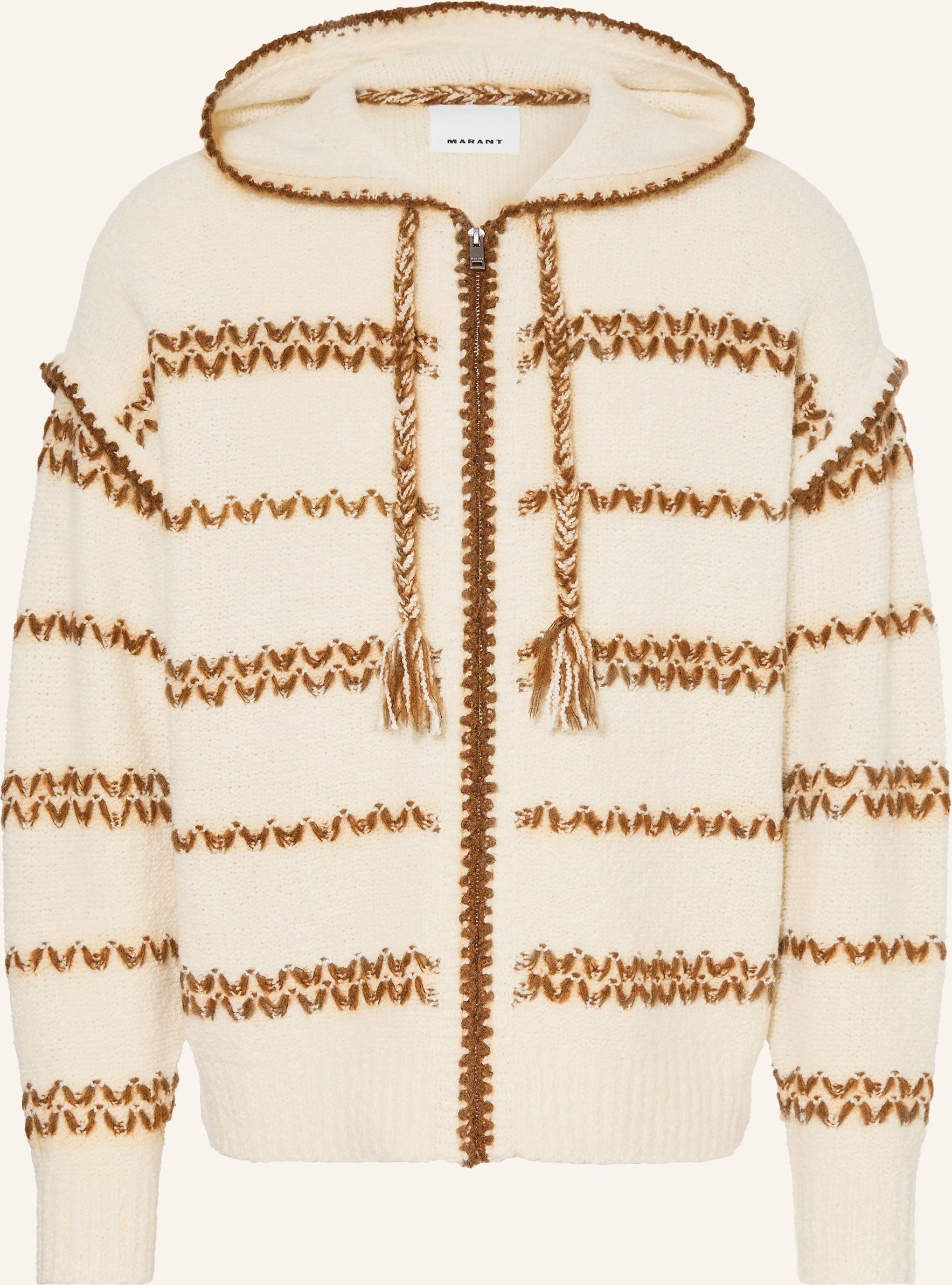 Thumbnail - Isabel Marant Strickjacke Rolian beige