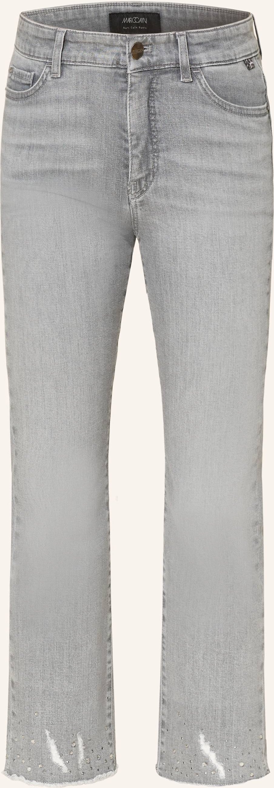 Thumbnail - Marc Cain 7/8-Jeans Forli Mit Schmucksteinen grau