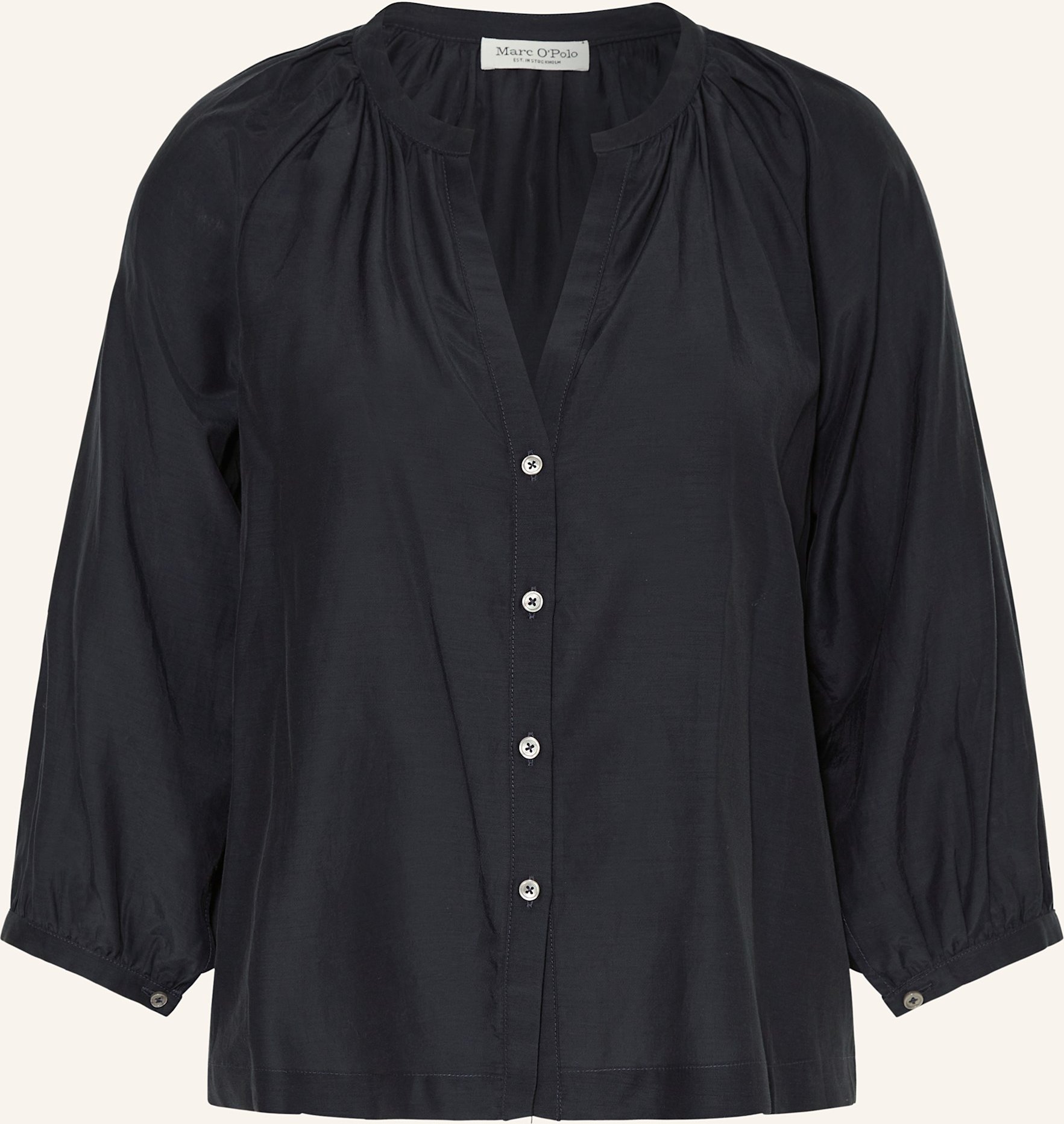 Marc O'polo Bluse Mit 3/4-Arm blau