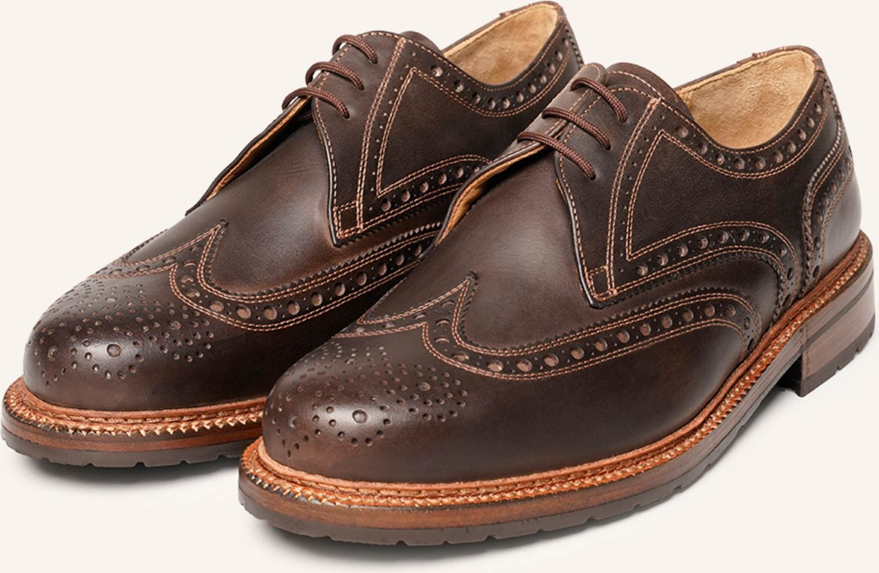 Heinrich Dinkelacker Schnürer Janosh K Full-Brogue H braun