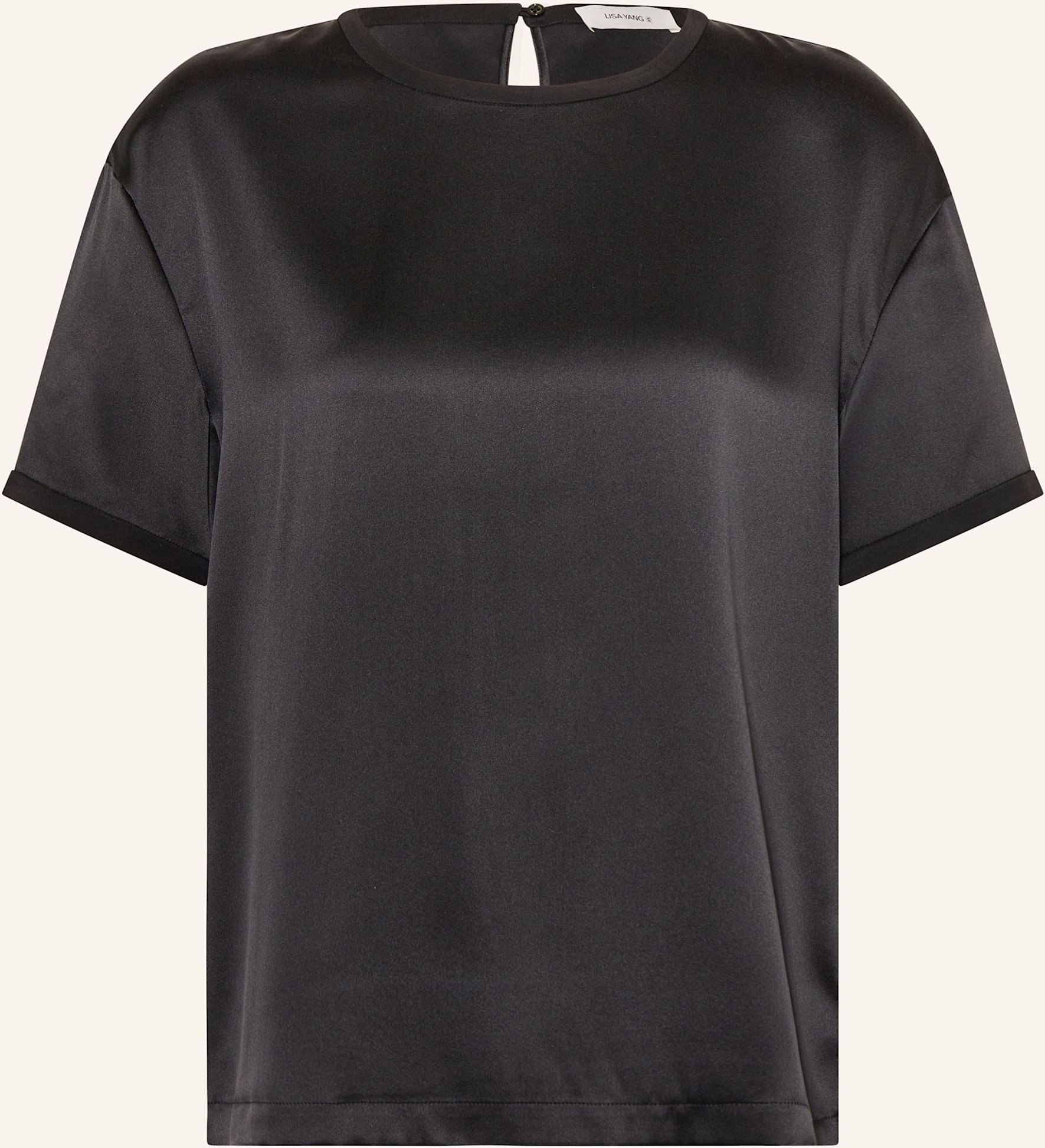 Lisa Yang Blusenshirt Aus Seide blau