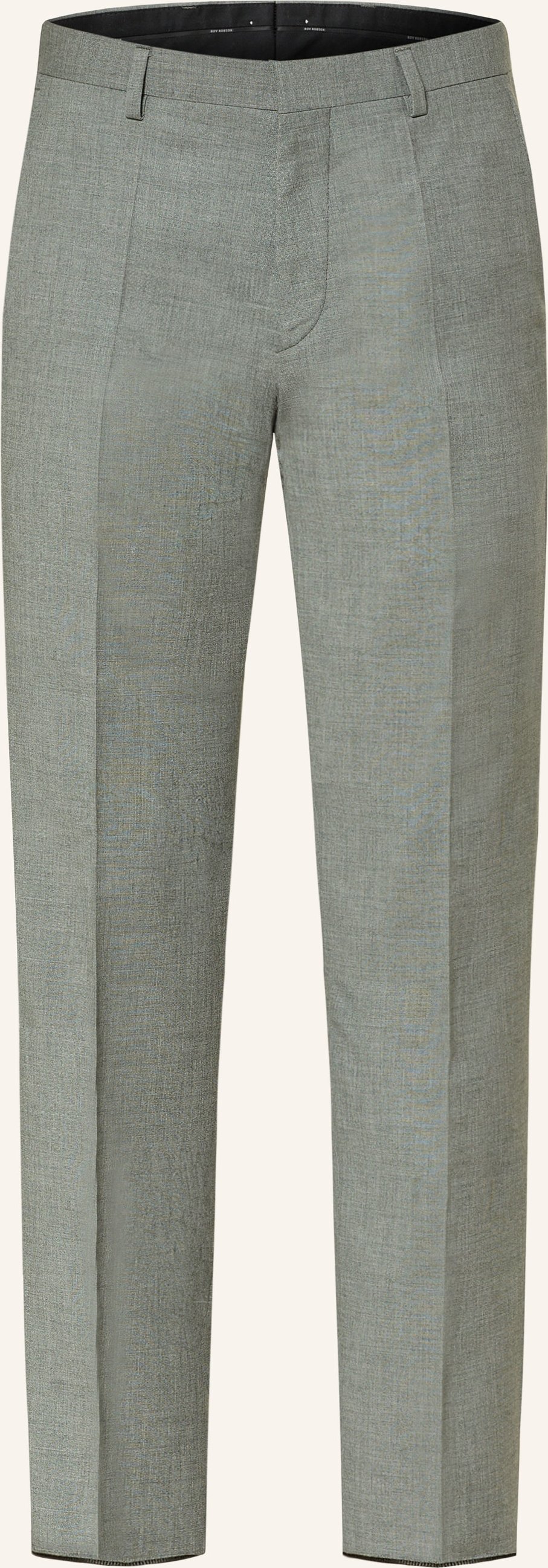 Roy Robson Anzughose Slim Fit gruen