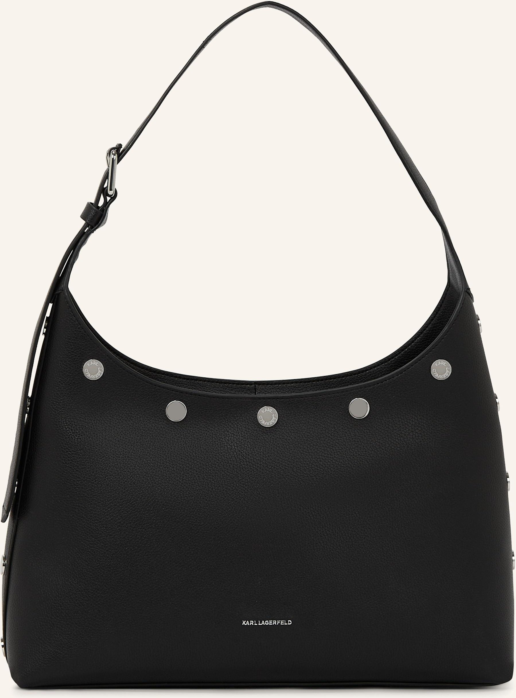 Karl Lagerfeld Hobo-Bag schwarz