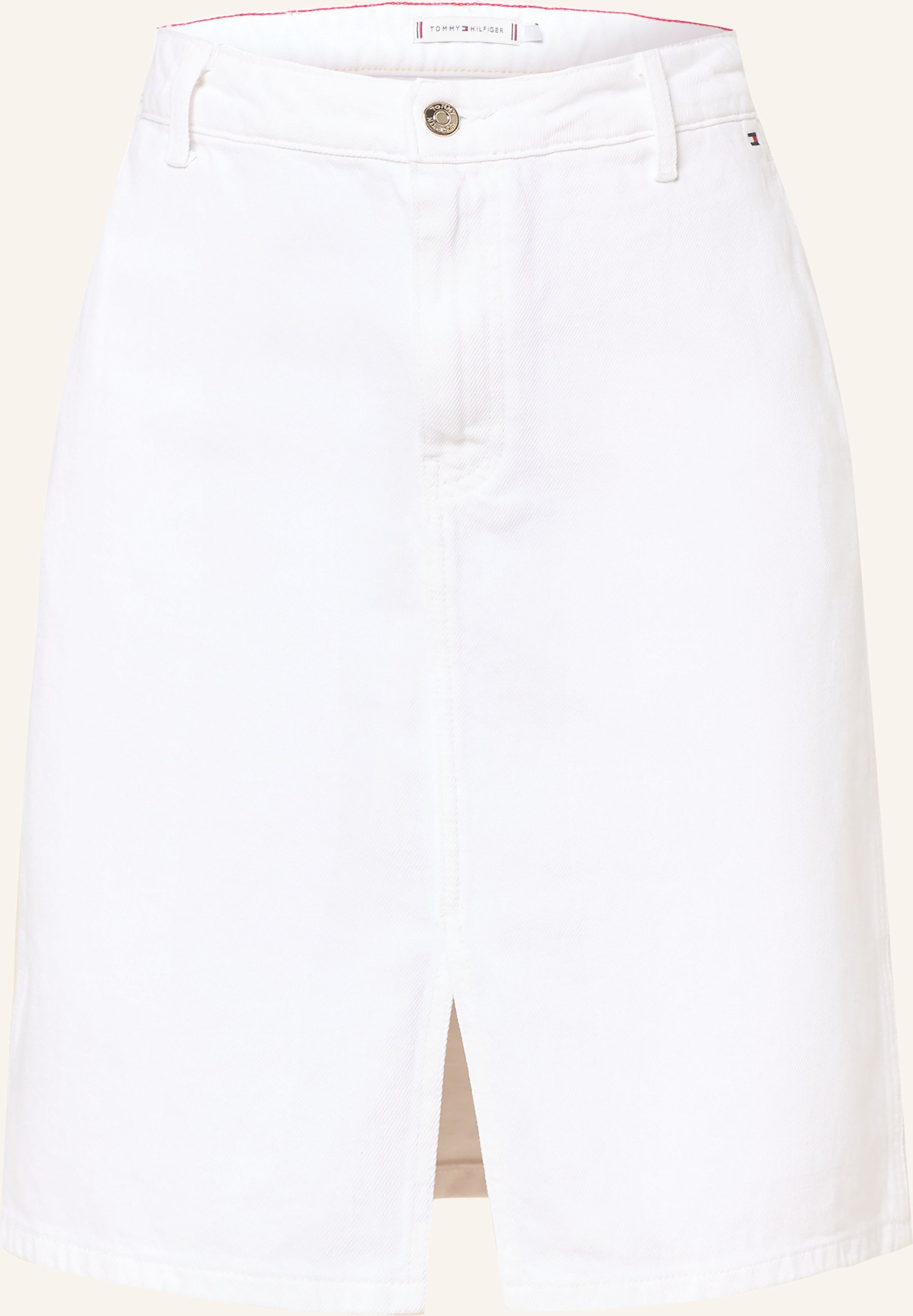 Tommy Hilfiger Jeansrock weiss