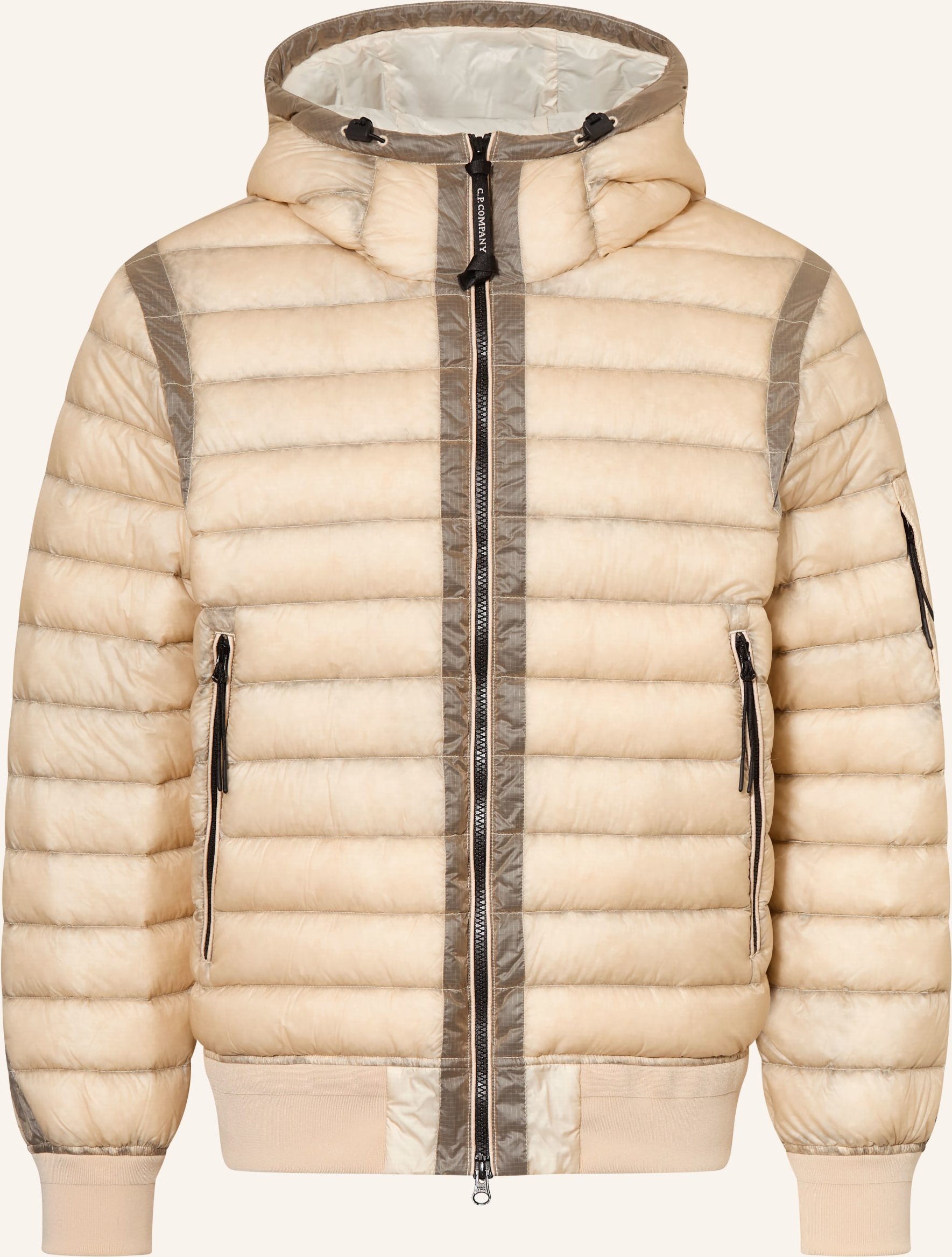 C.P. Company Lightweight-Daunenjacke beige