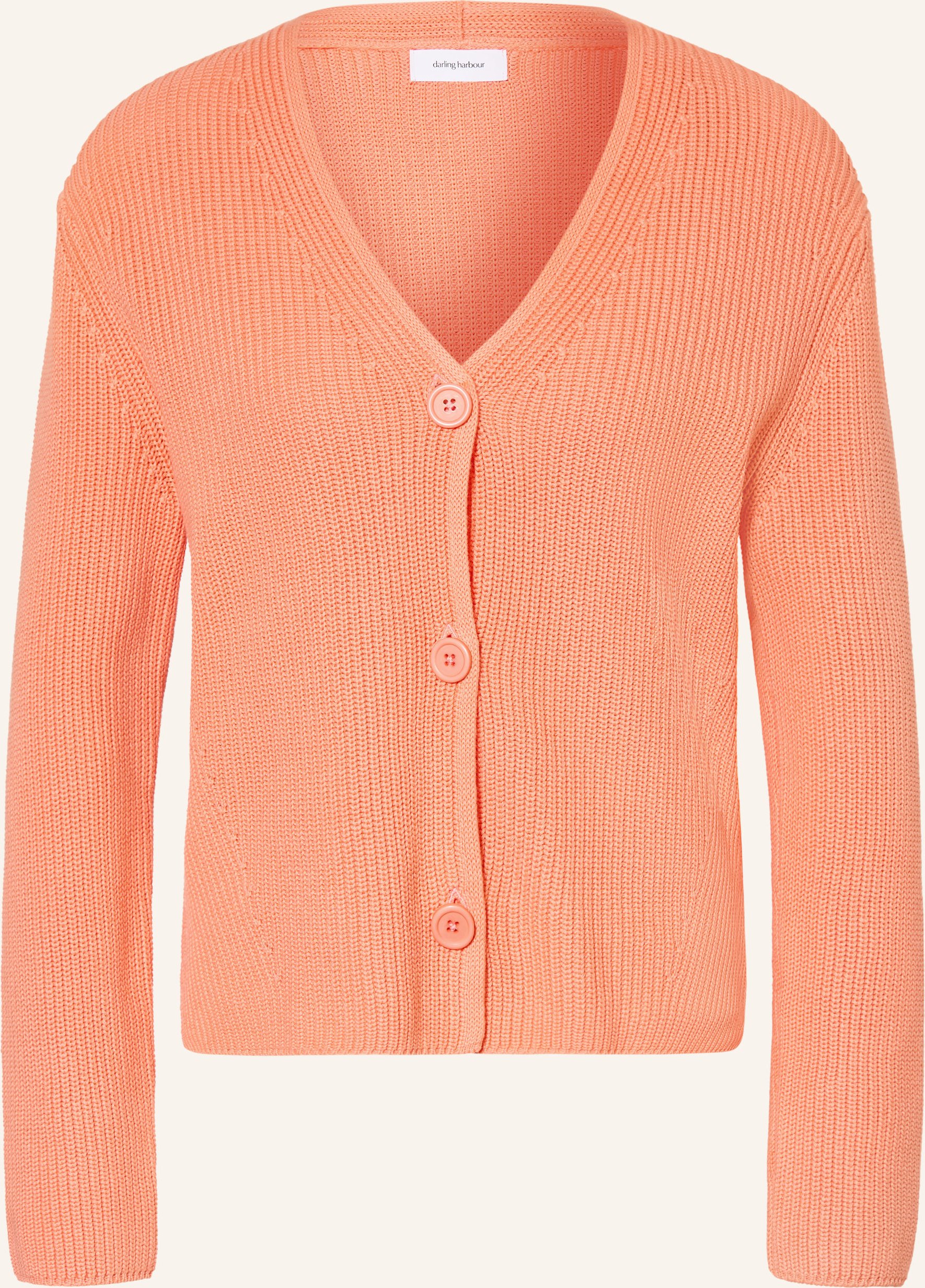 Thumbnail - Darling Harbour Strickjacke orange