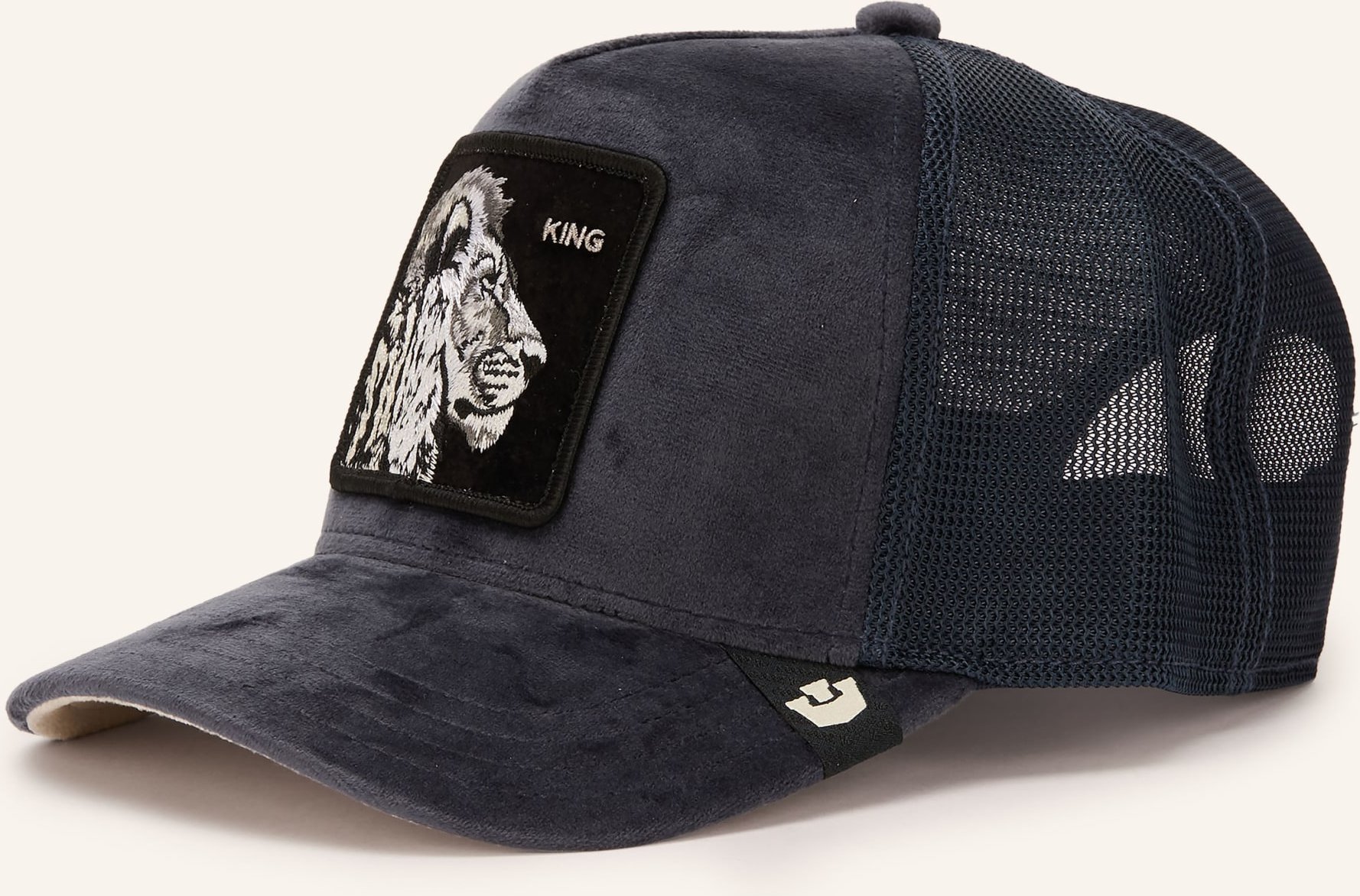 Goorin Bros. Cap Velour Lion blau