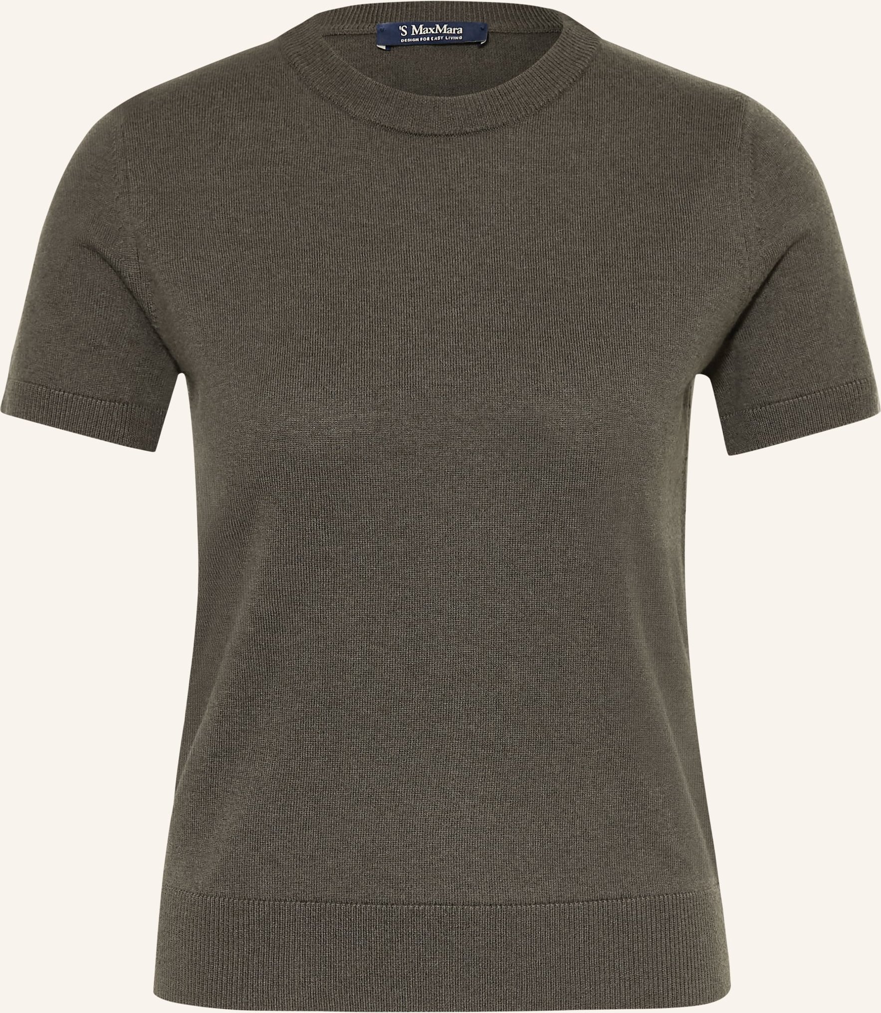 S Max Mara Strickshirt Magenta gruen