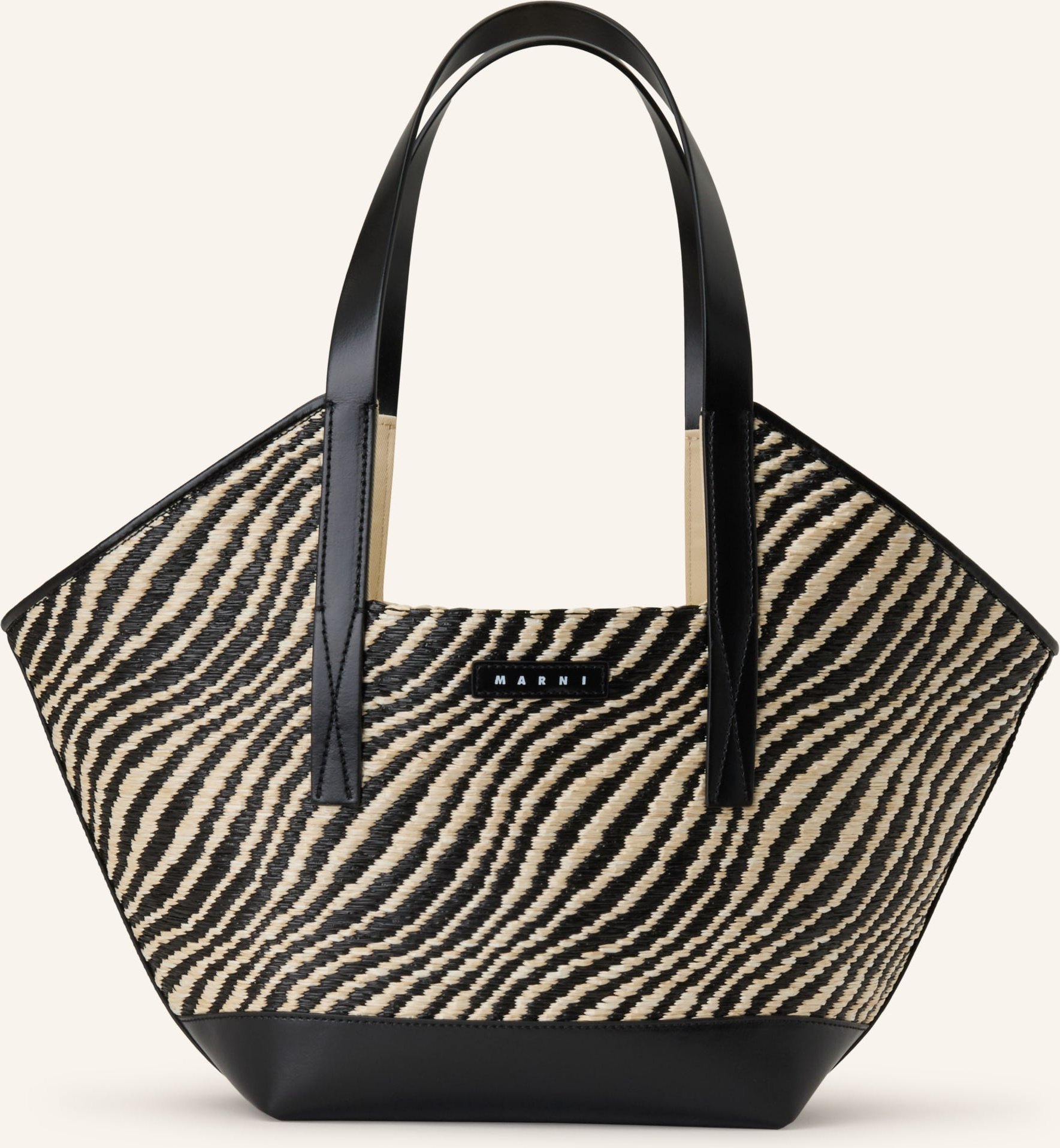 Marni Shopper schwarz