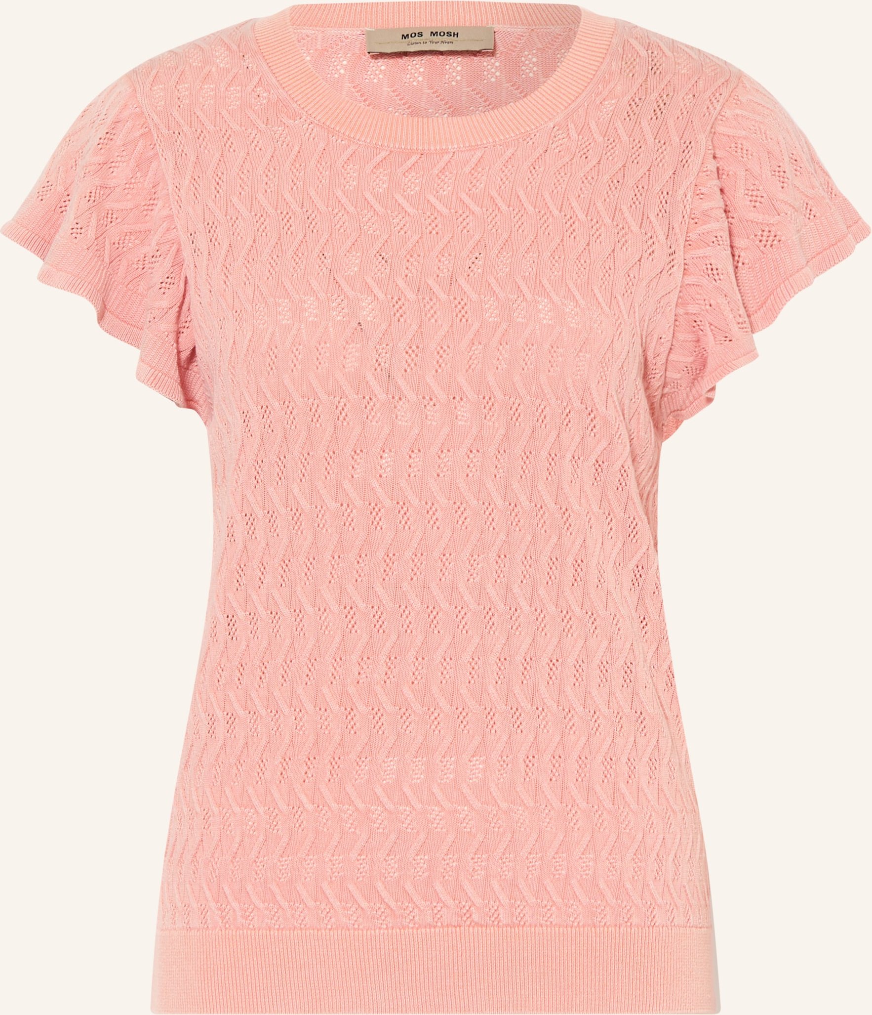 Mos Mosh Strickshirt Mmganna rosa