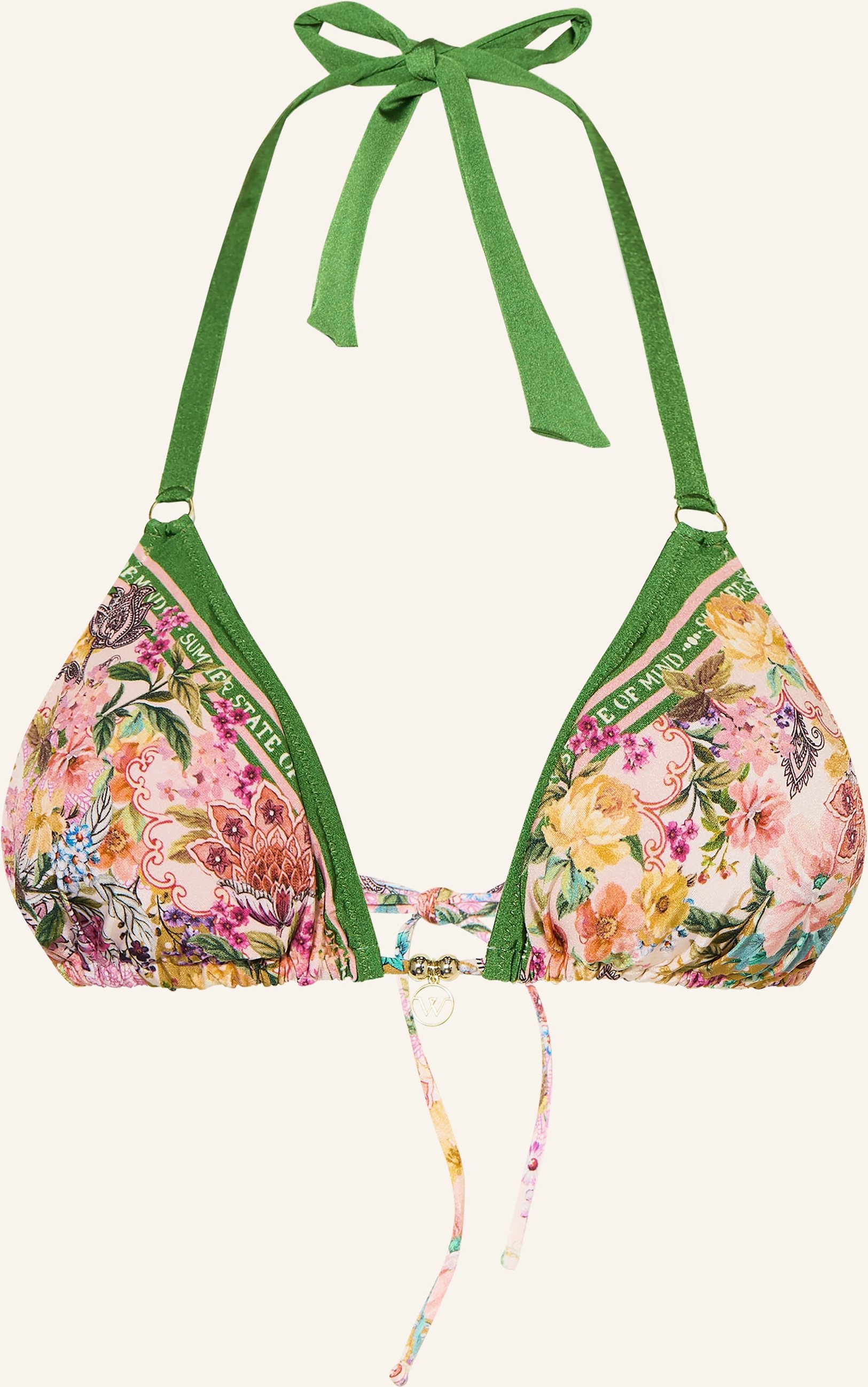 Watercult Triangel-Bikini-Top Pretty Boho rosa