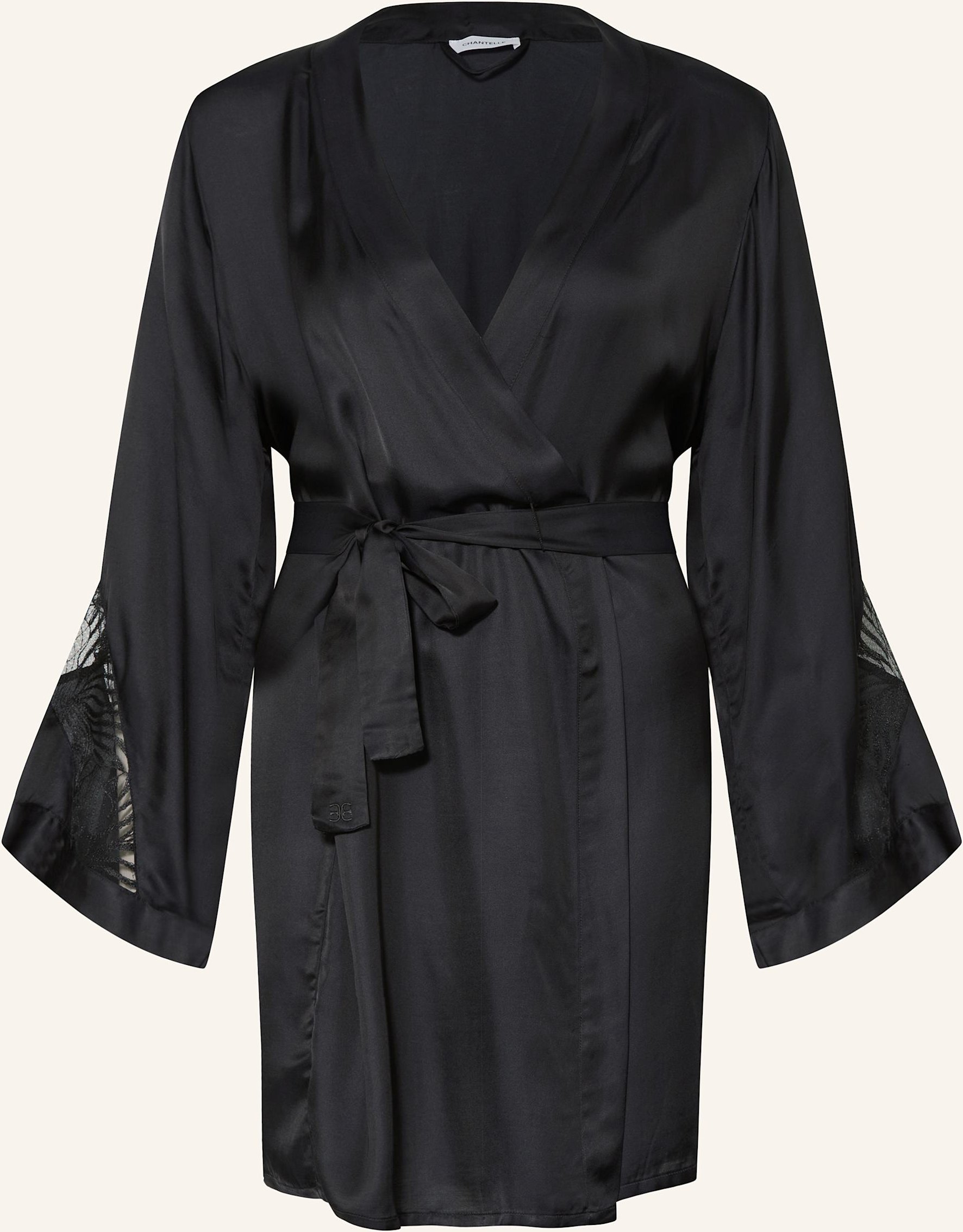 Chantelle Damen-Kimono Legend Aus Satin schwarz