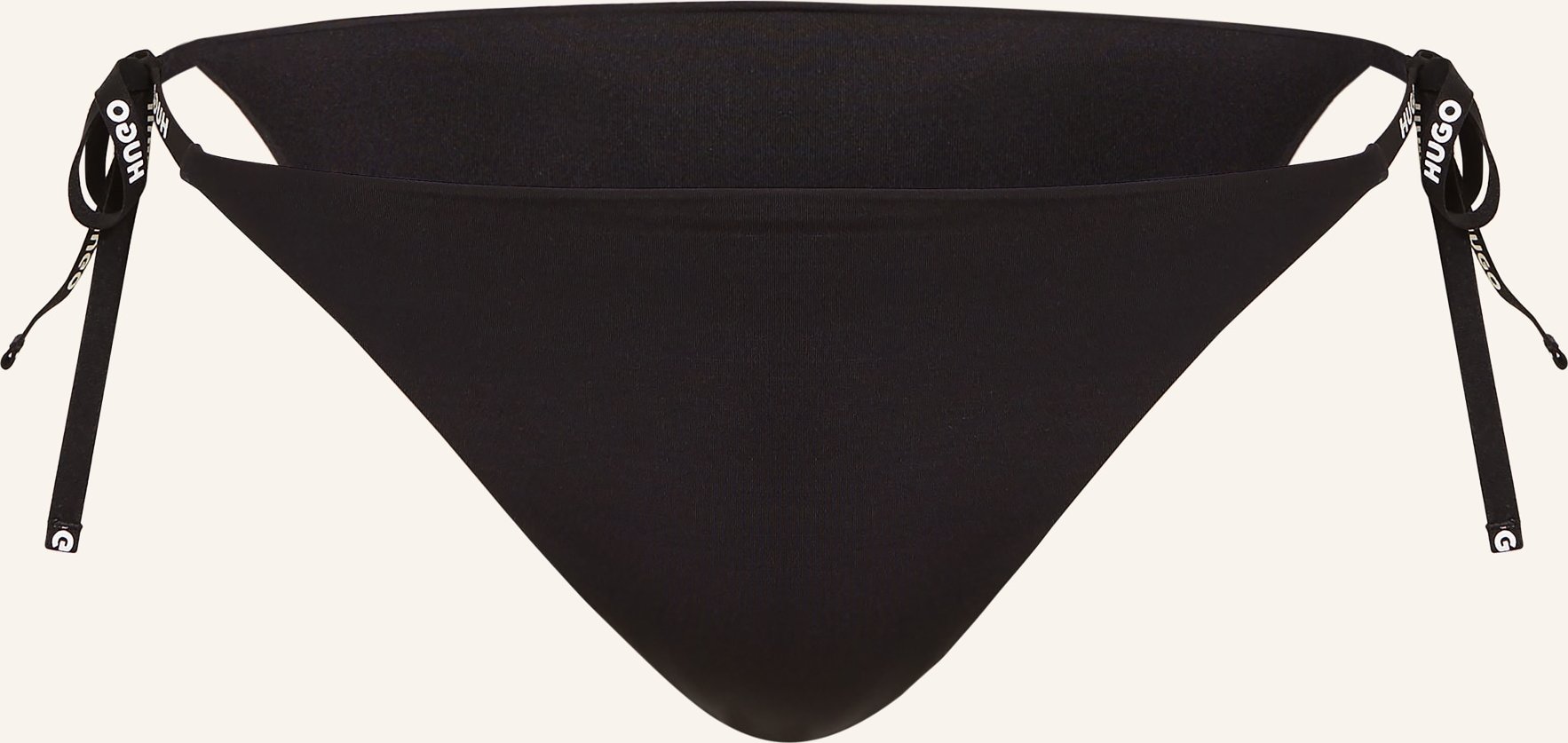 Hugo Triangel-Bikini-Hose Pure schwarz