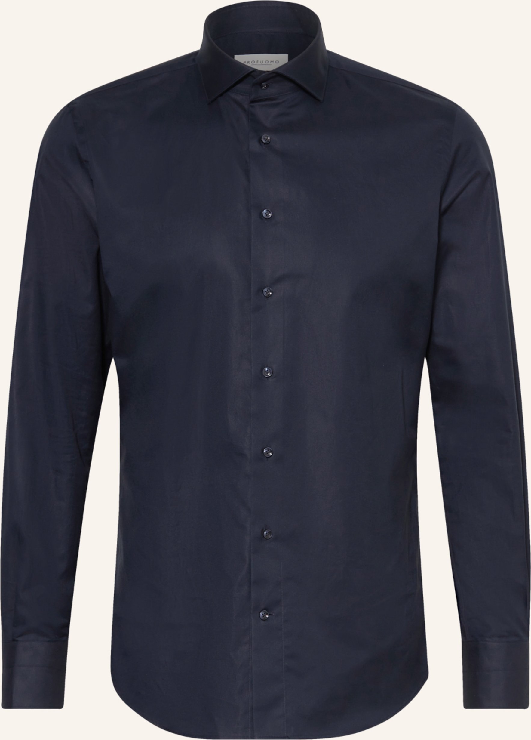 Profuomo Hemd Slim Fit blau