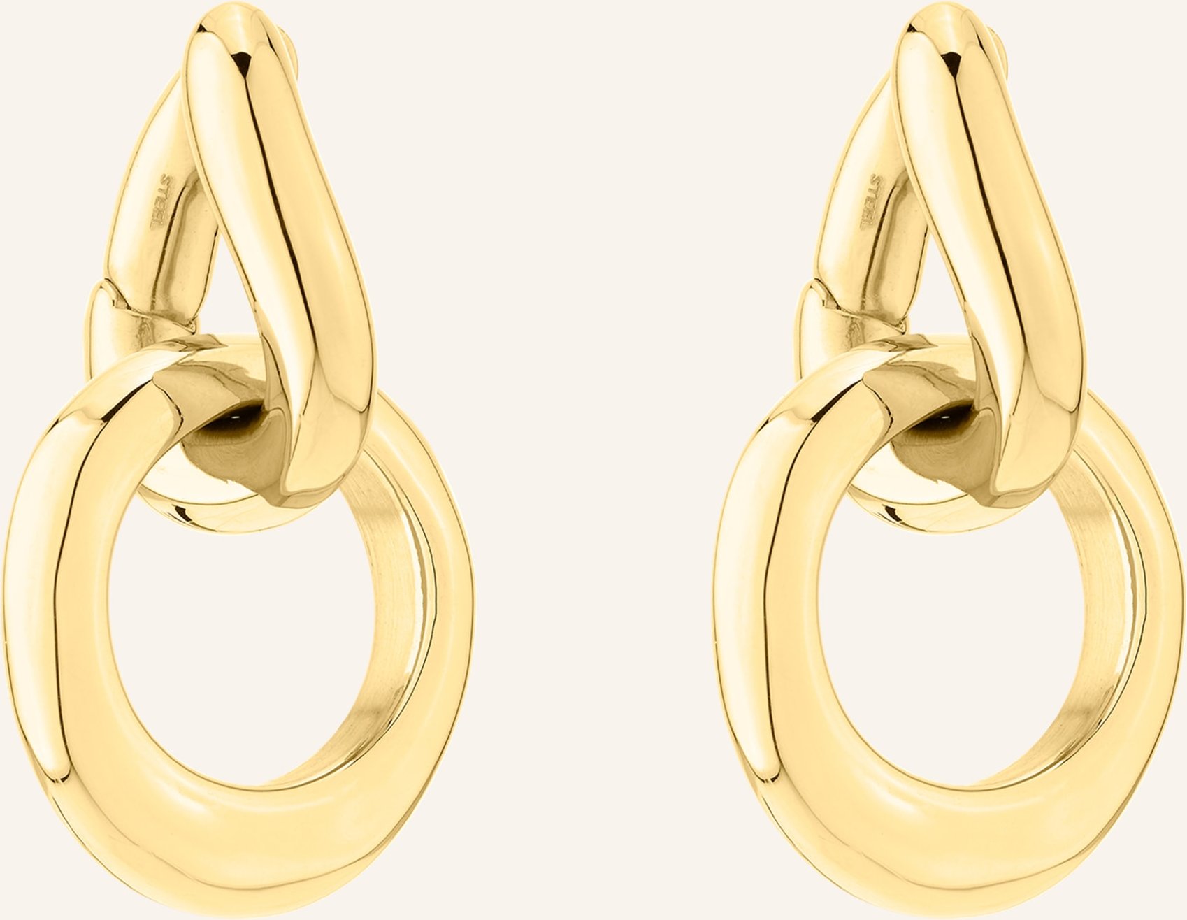 Thumbnail - Liebeskind Ohrhänger Aus Edelstahl gold