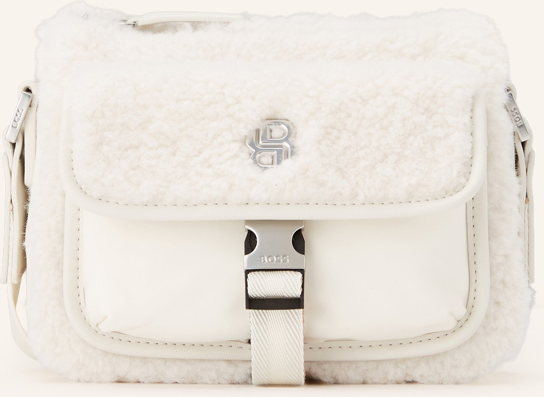 Boss Umhängetasche Icon weiss