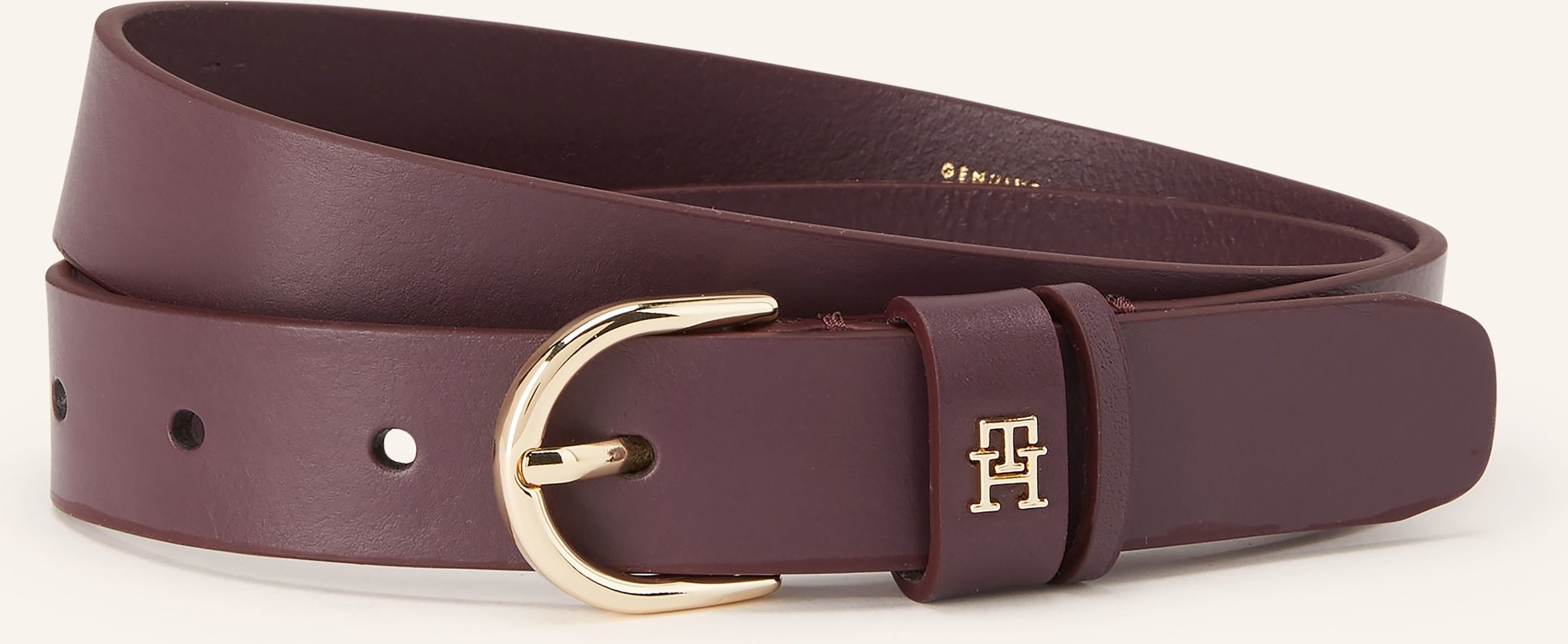 Tommy Hilfiger Ledergürtel rot