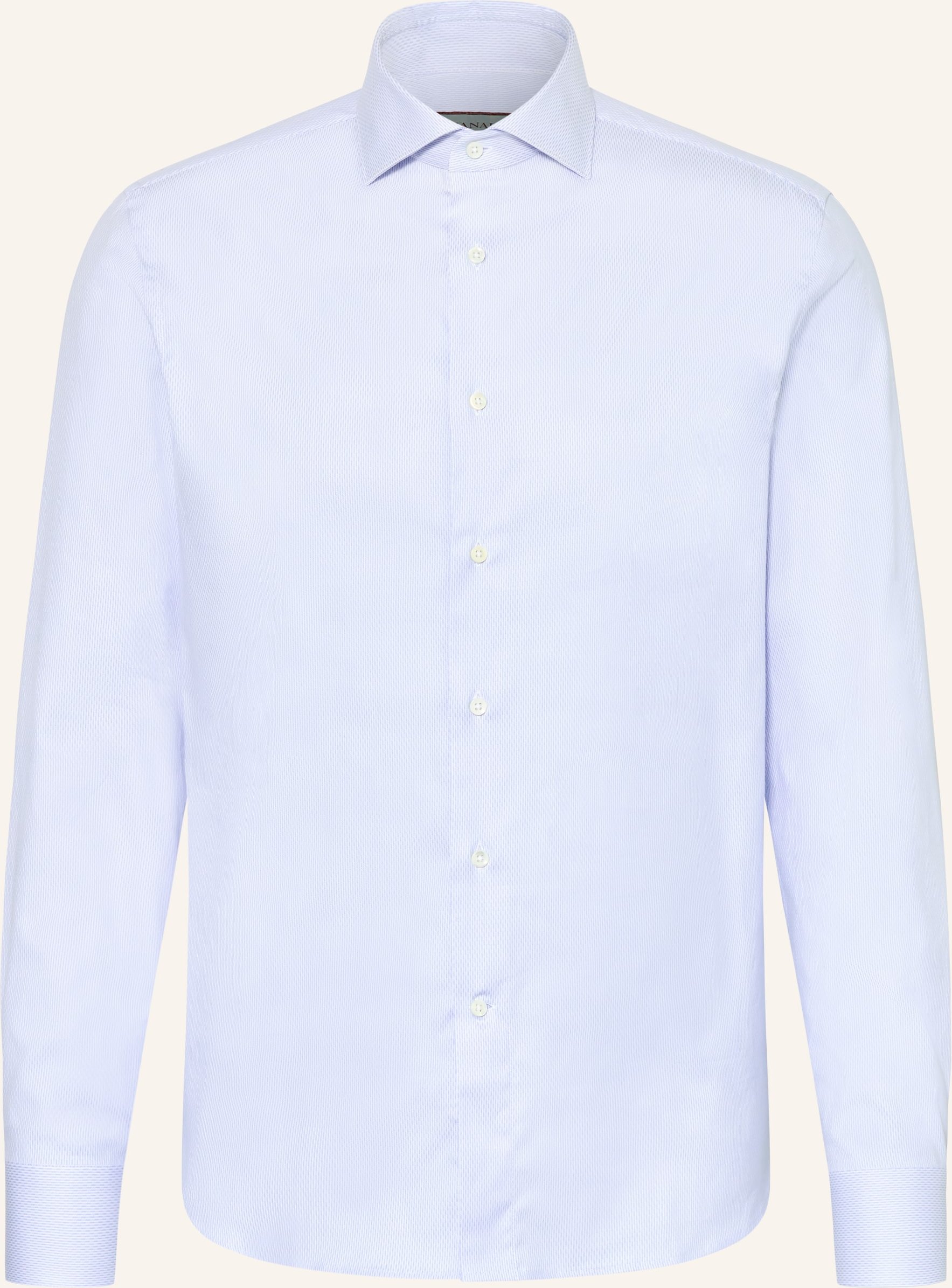 Canali Hemd Slim Fit blau
