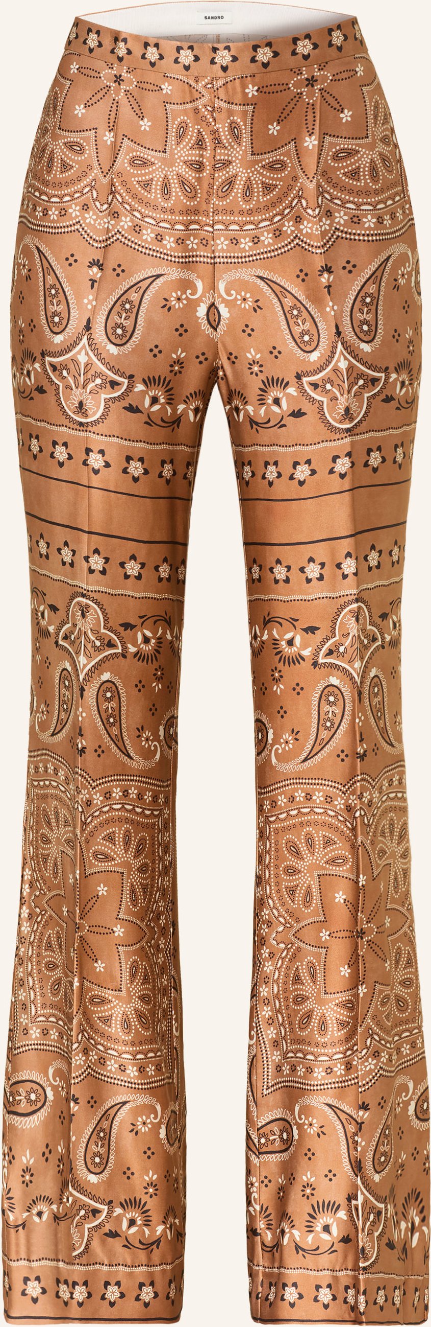 Sandro Satinhose braun