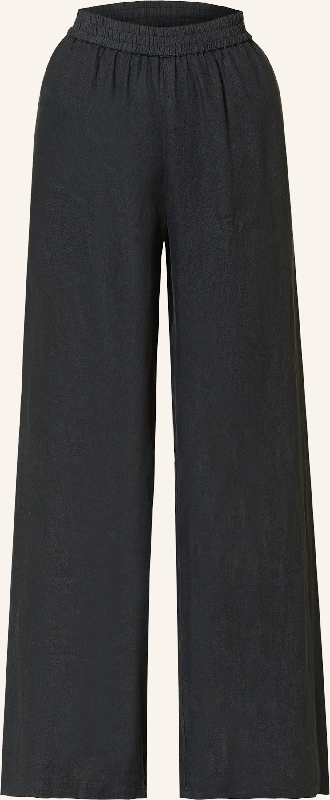 Lilienfels Leinenhose schwarz