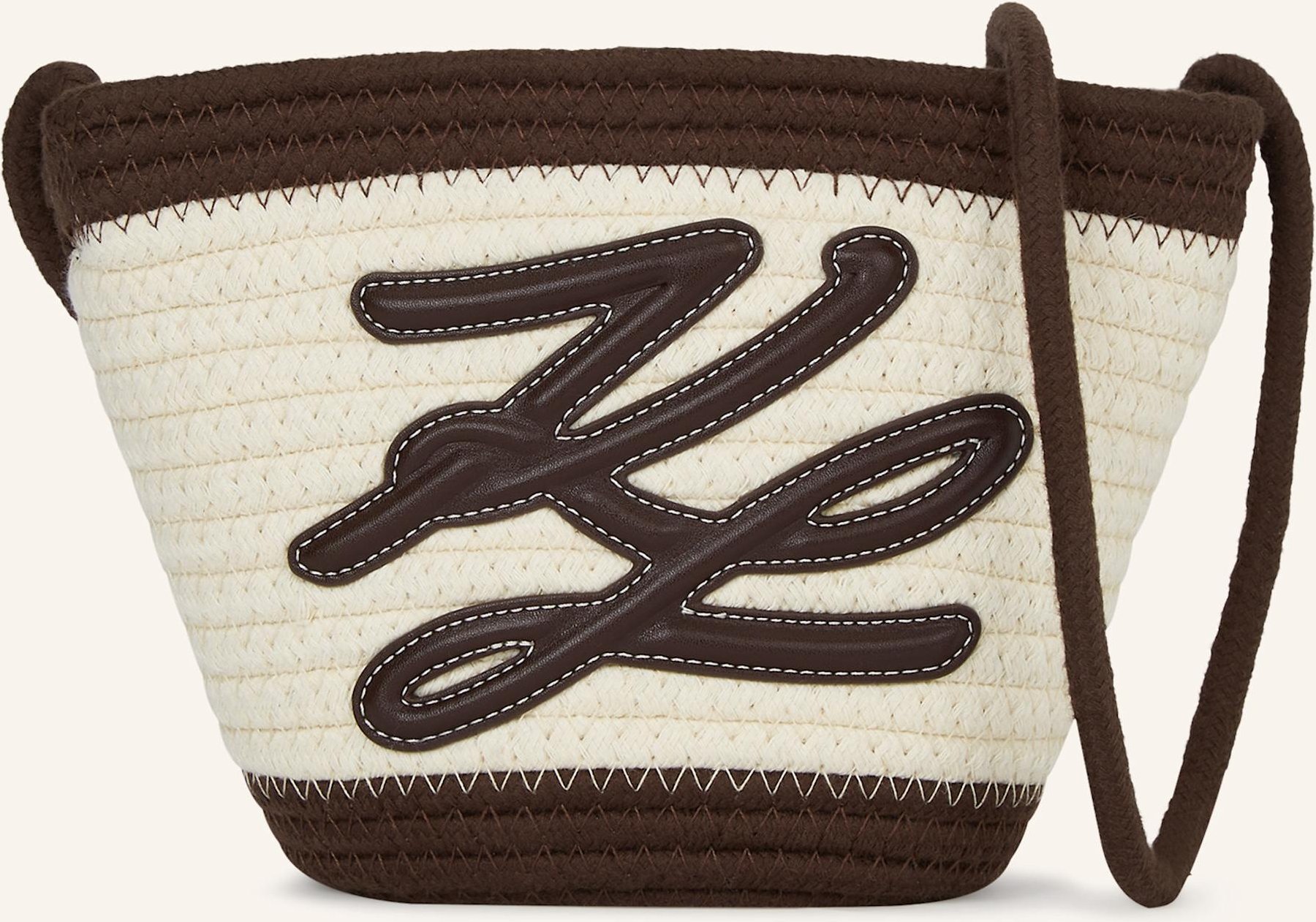 Karl Lagerfeld Strandtasche braun