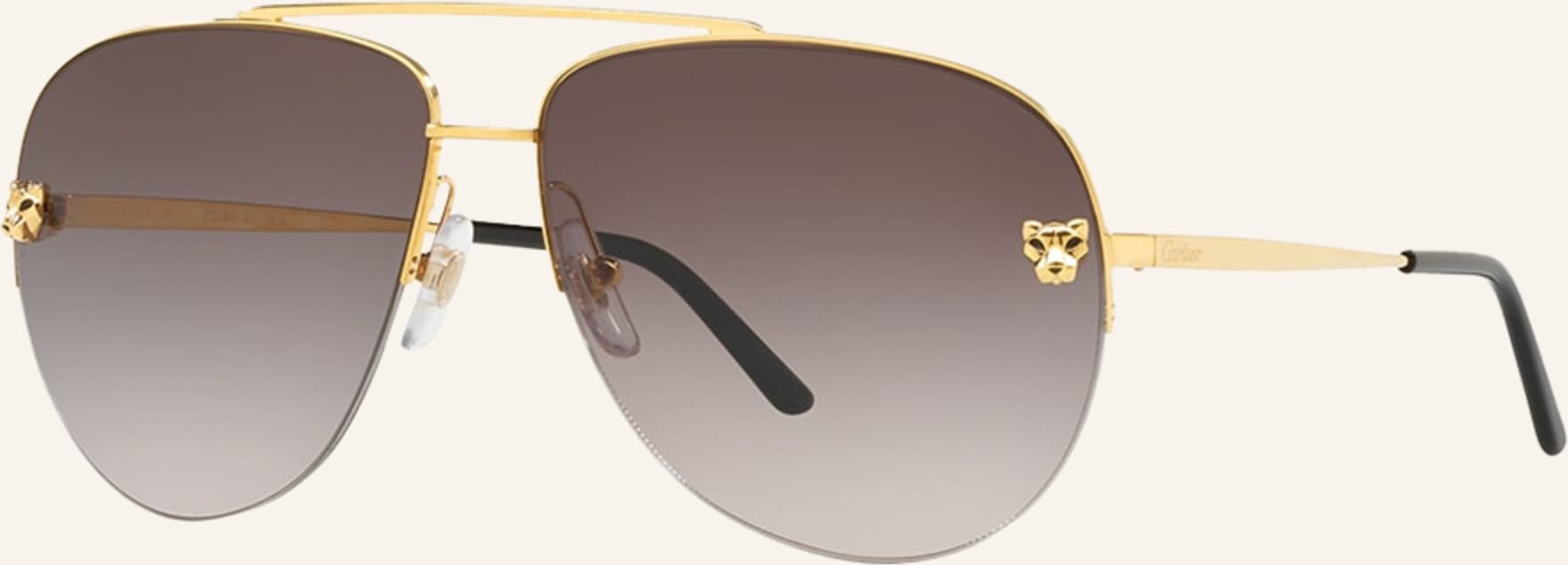 Cartier Sonnenbrille ct0065s gold