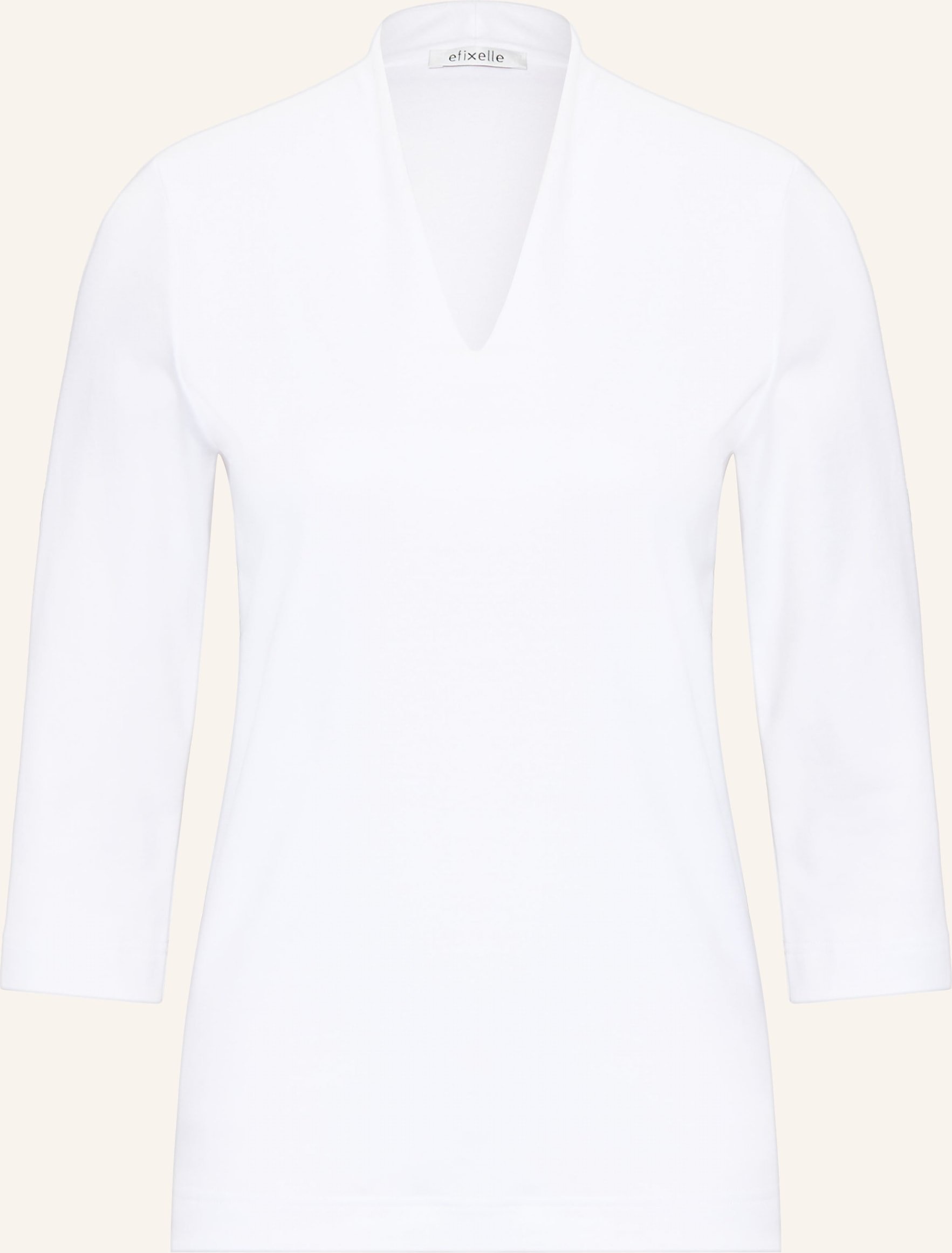 Efixelle Shirt Mit 3/4-Arm weiss