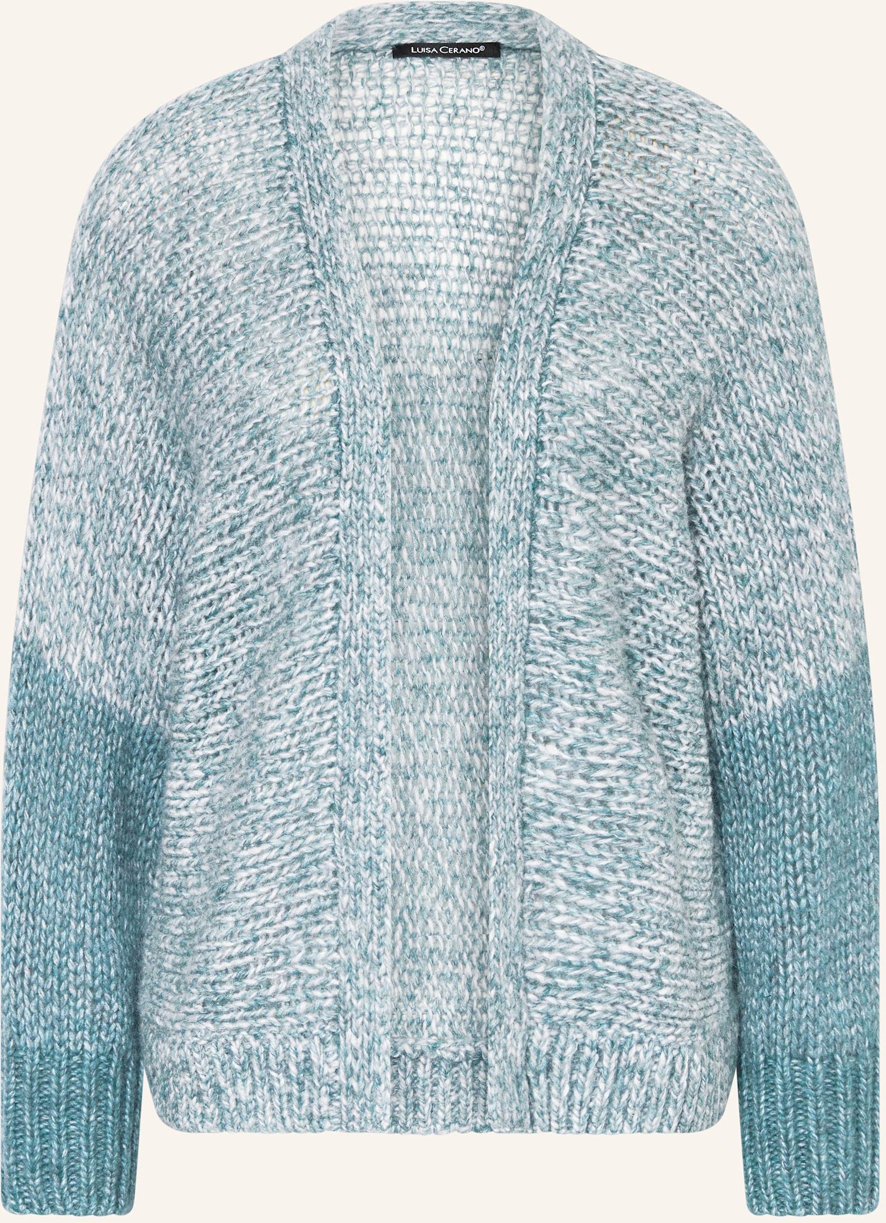 Luisa Cerano Strickhülle Mit Alpaka blau