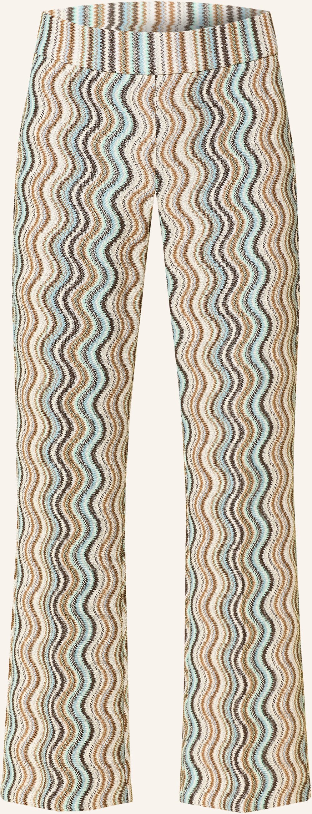 Cambio Hose Faith Mit Glitzergarn blau