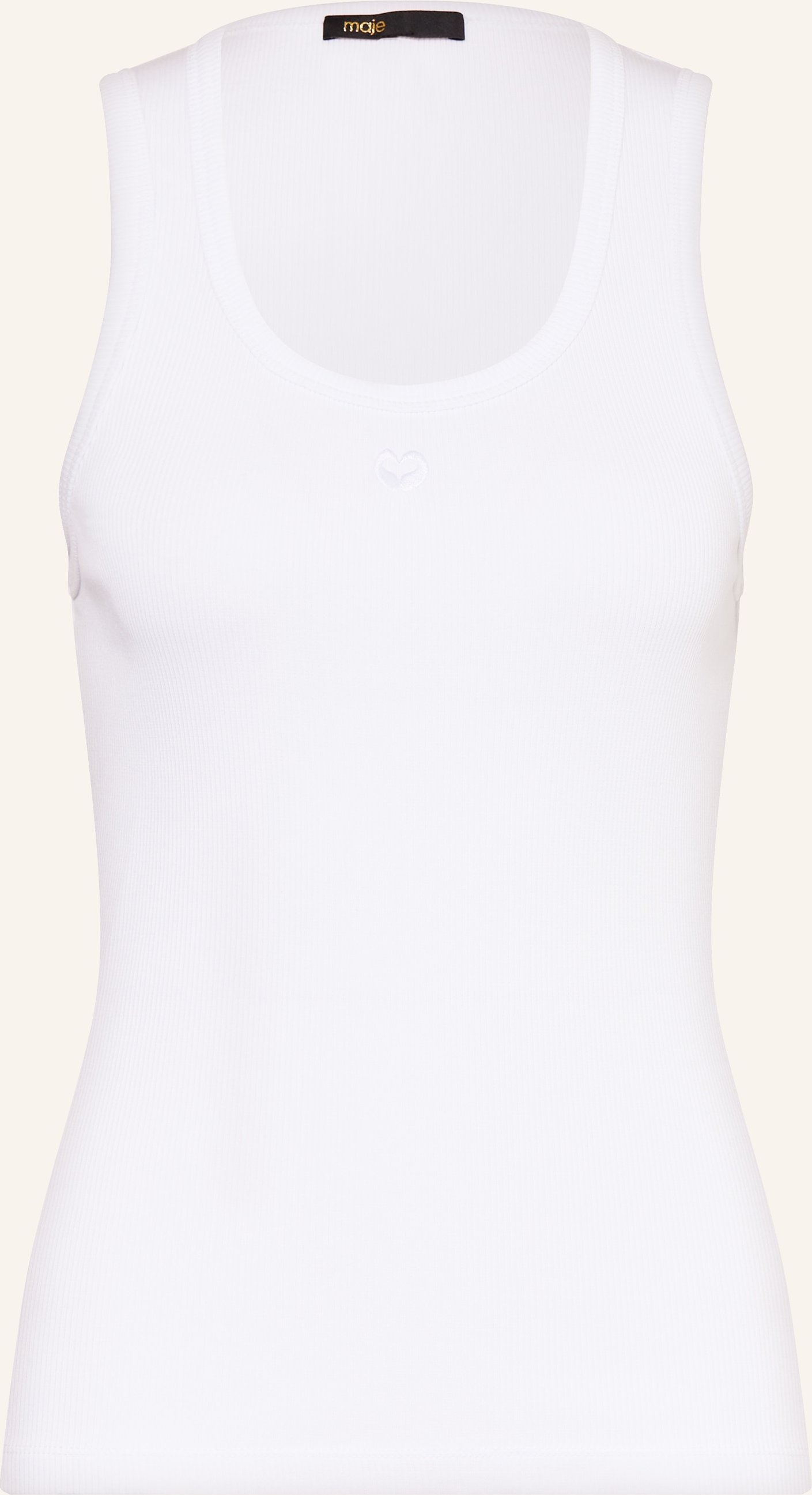 Maje Top weiss