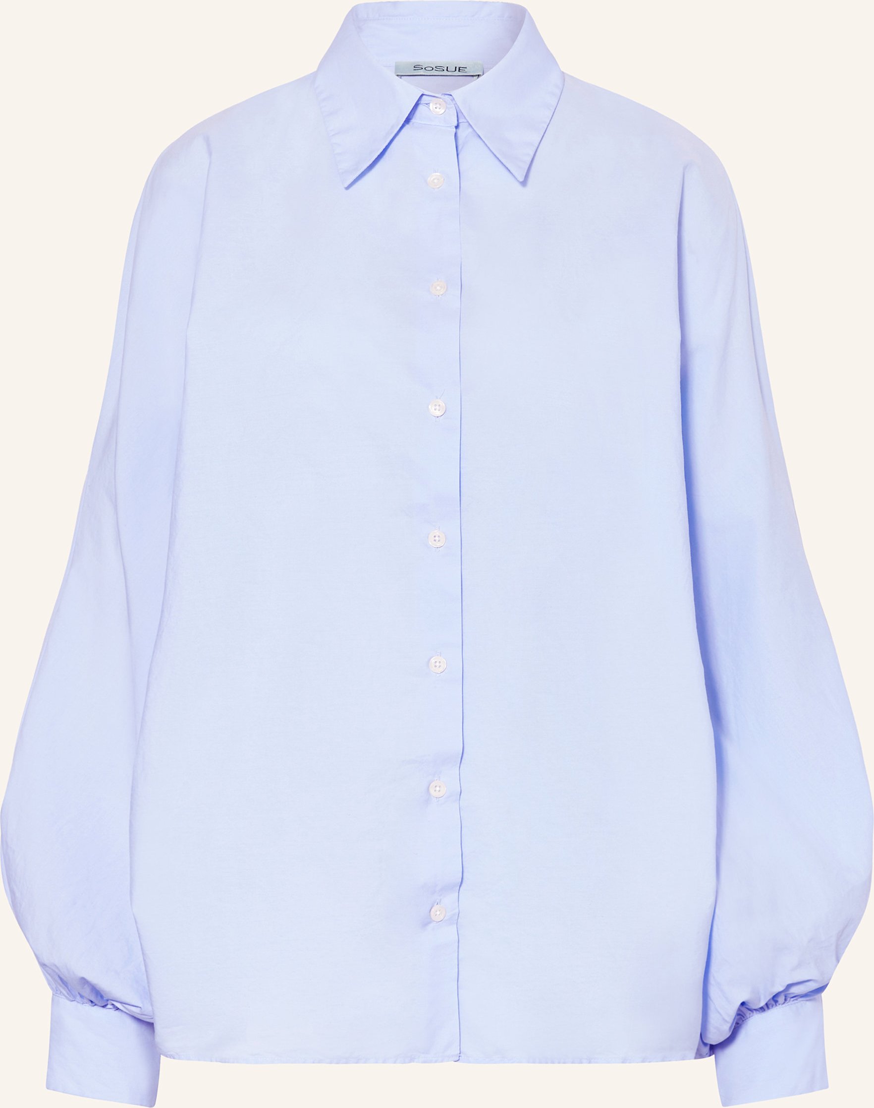 Thumbnail - Sosue Oversized-Hemdbluse Antonia blau