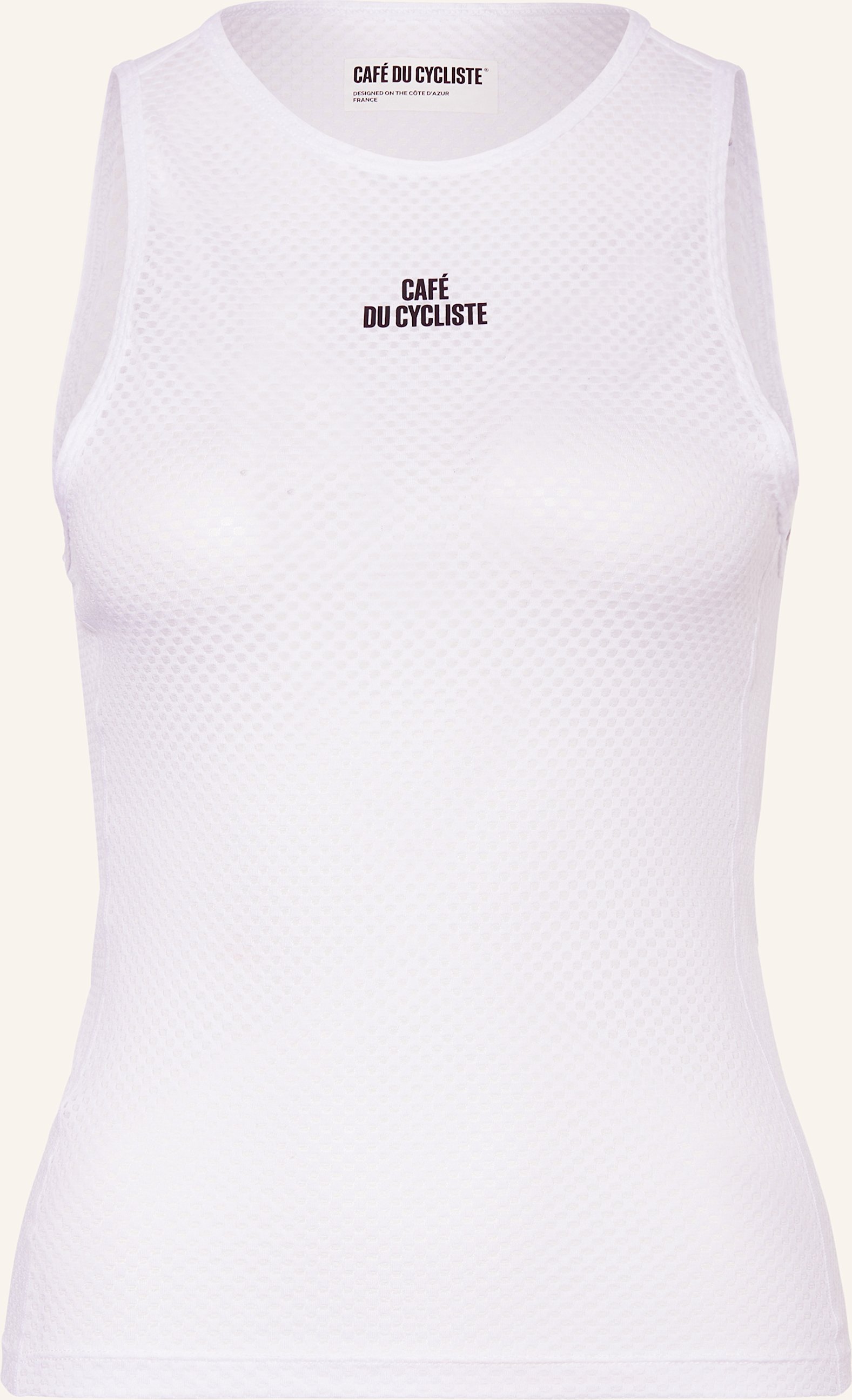 Café Du Cycliste Funktionswäsche-Shirt Liliane weiss