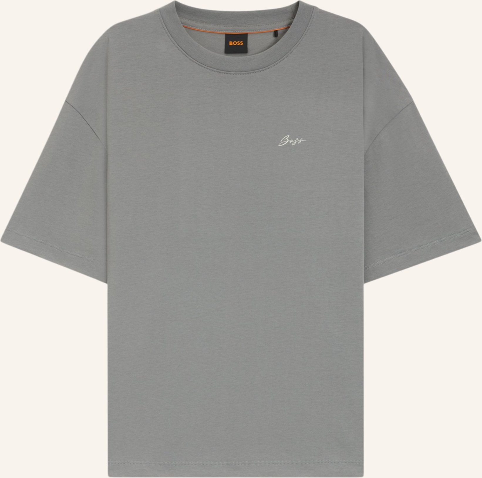 Boss T-Shirt C_Eboyfriend_5 Oversize Fit blau