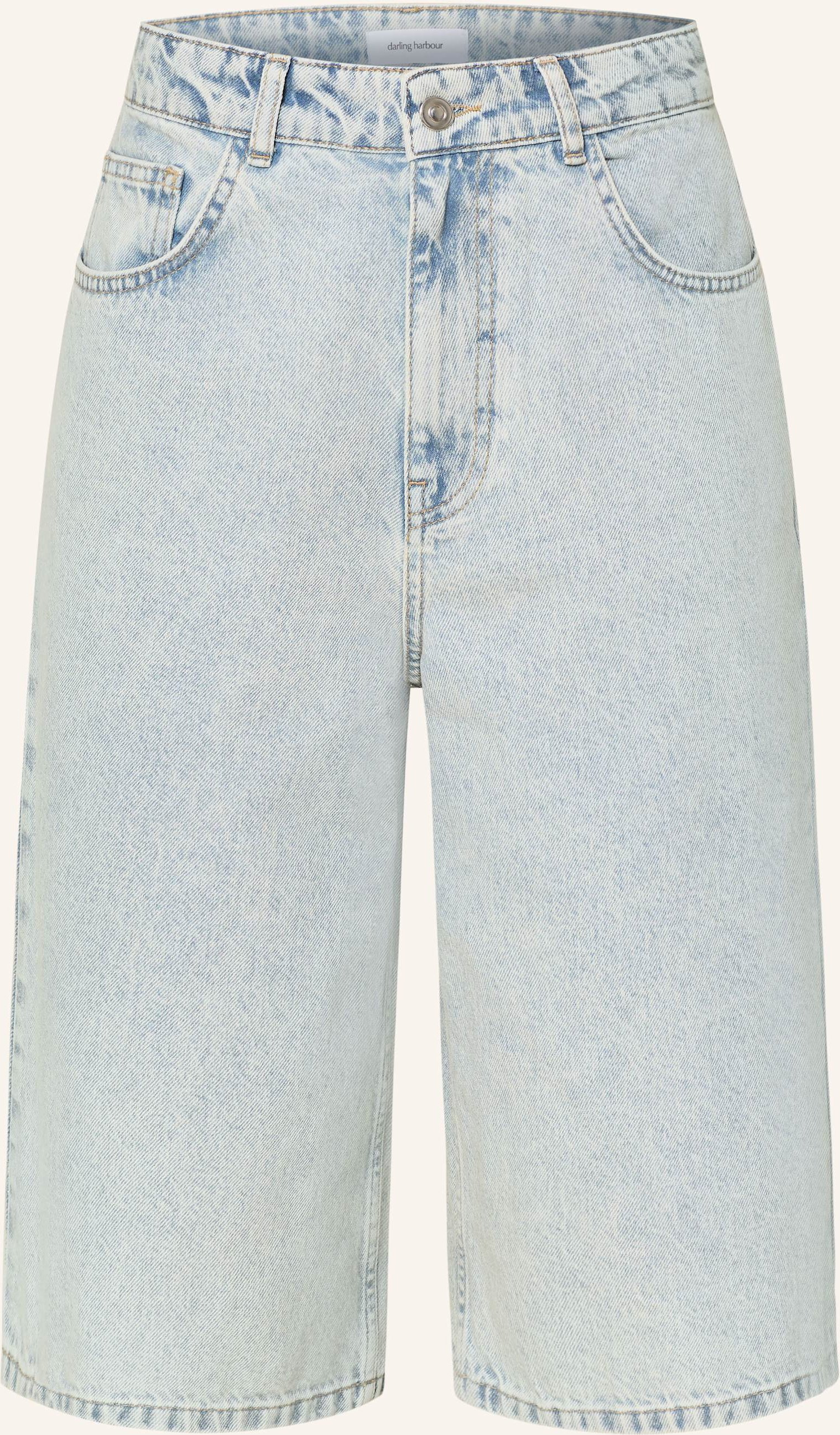 Darling Harbour Jeans-Bermudas blau