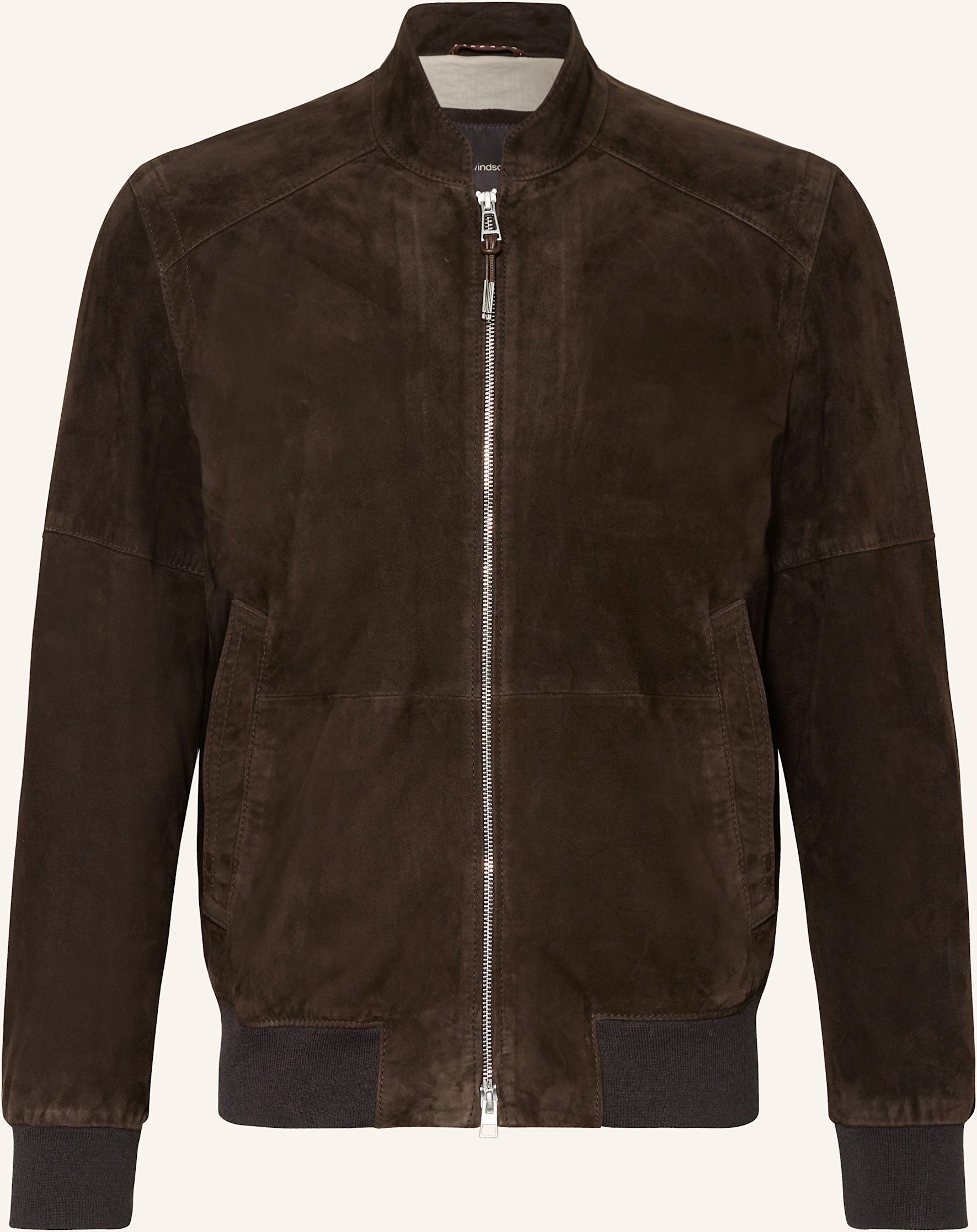 Windsor. Lederjacke Borello braun